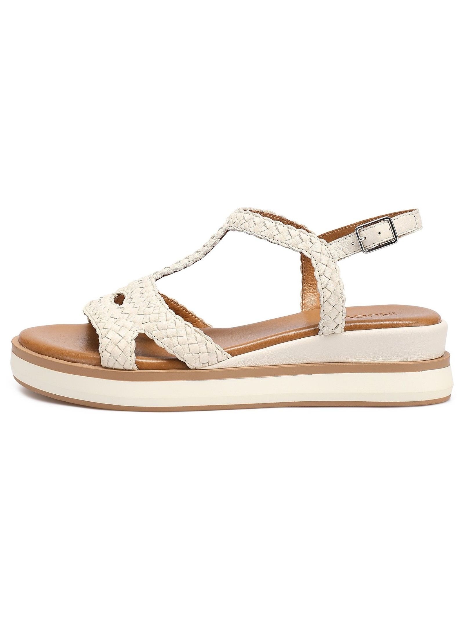 INUOVO Keilsandalette »INUOVO Sandalen Leder«