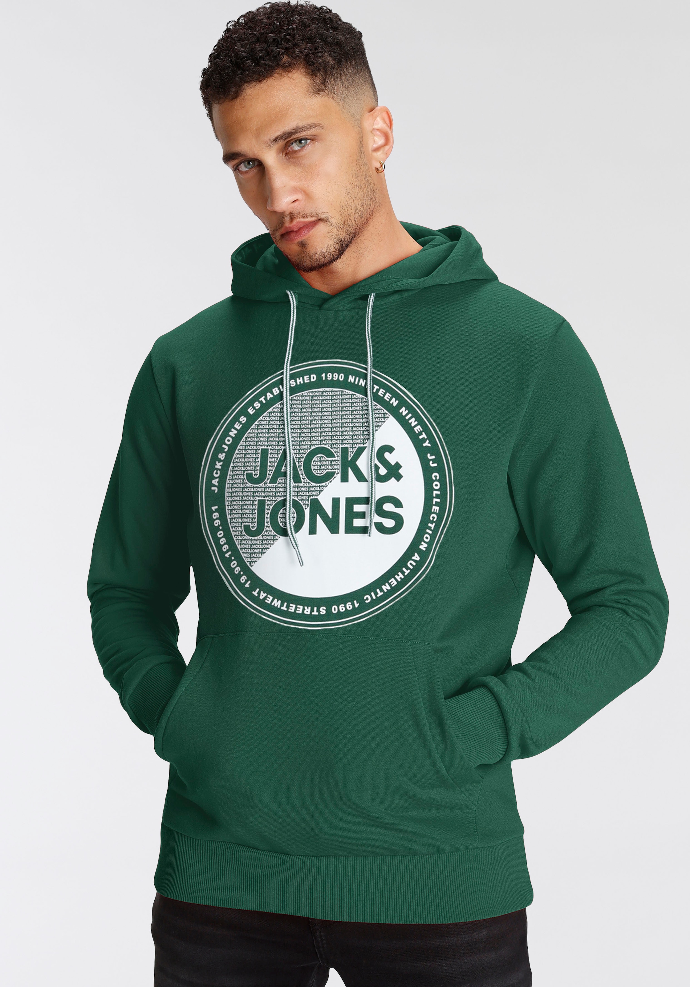 Jack & Jones Kapuzensweatshirt "JJLOYD SWEAT HOOD" günstig online kaufen