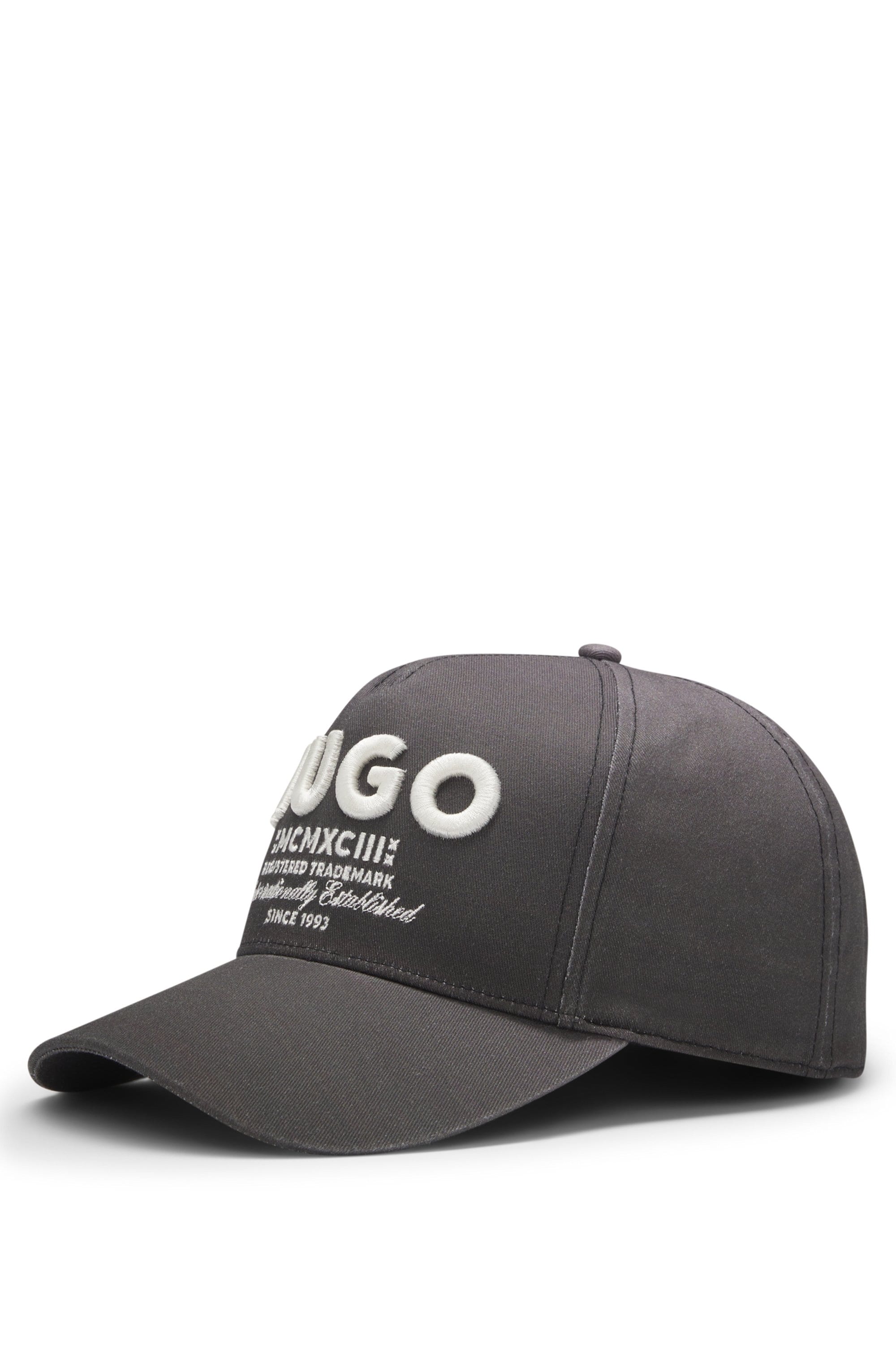 HUGO Blue Baseball Cap "Merk-Degradé" mit Snapback-Verschluss, bestickt günstig online kaufen
