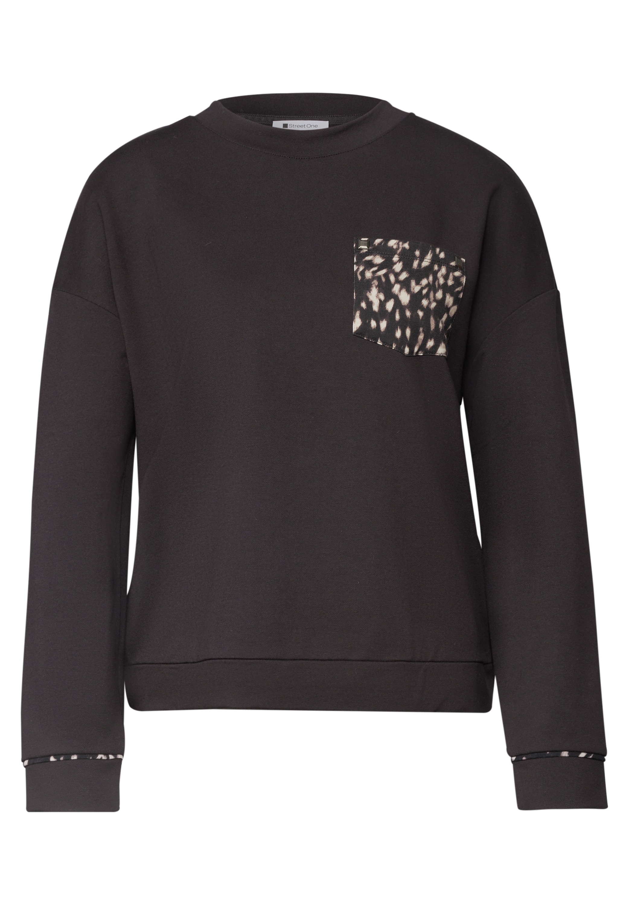 STREET ONE Sweatshirt , mit Rehprint-Details
