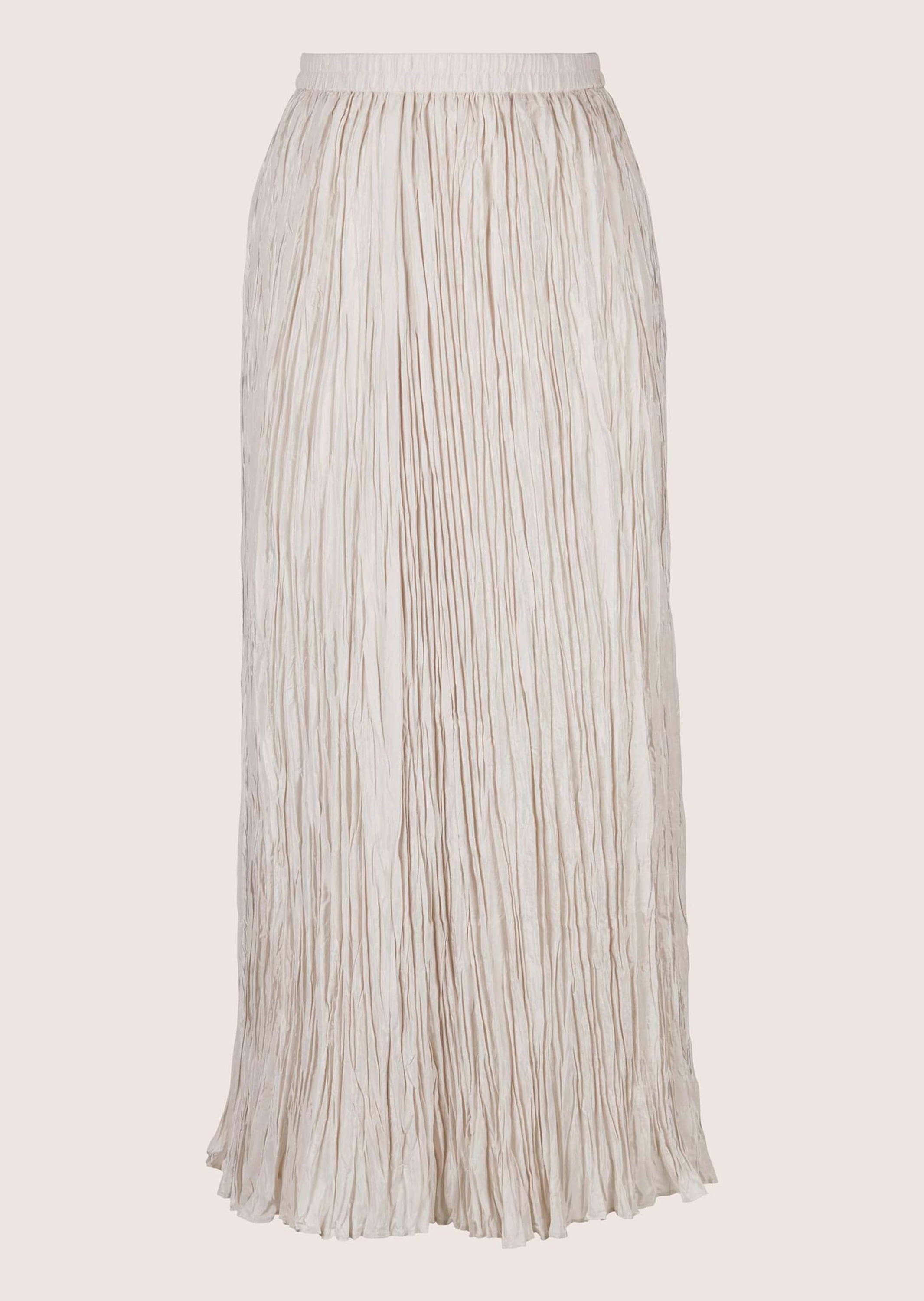 MADELEINE Midirock "Plisseerock Maxi-Rock mit Crash-Plissee" günstig online kaufen