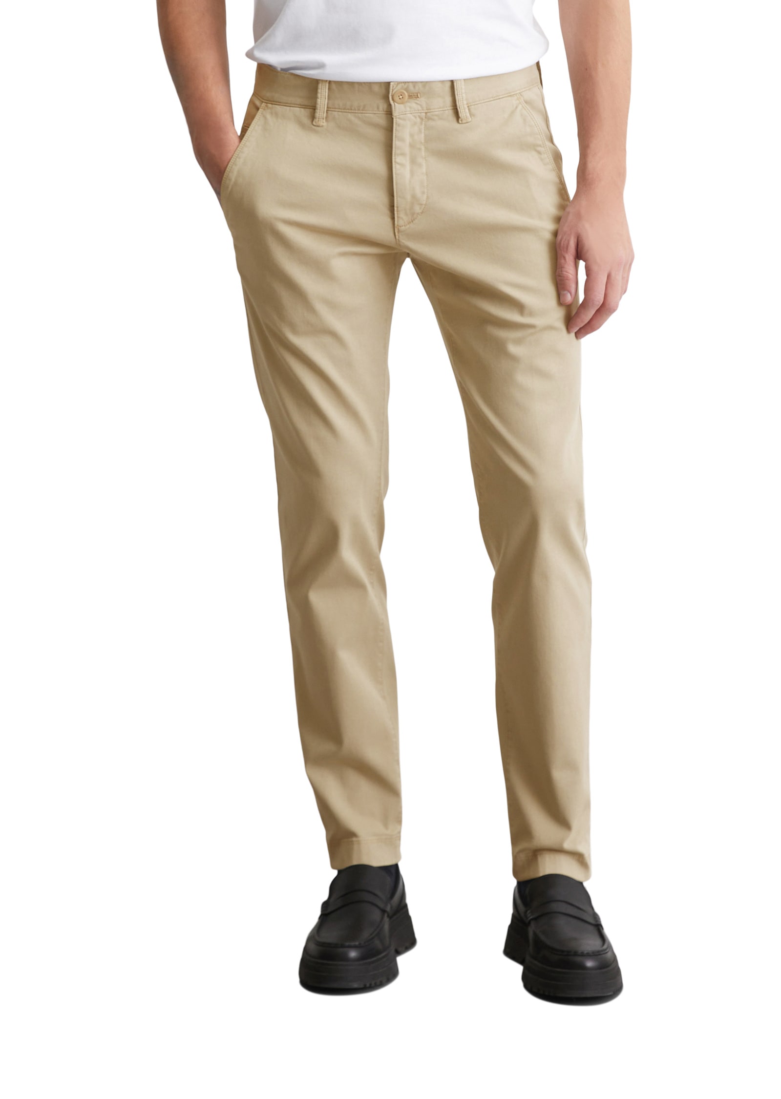 Marc OPolo Chinohose "aus Bio-Baumwoll-Mix" günstig online kaufen