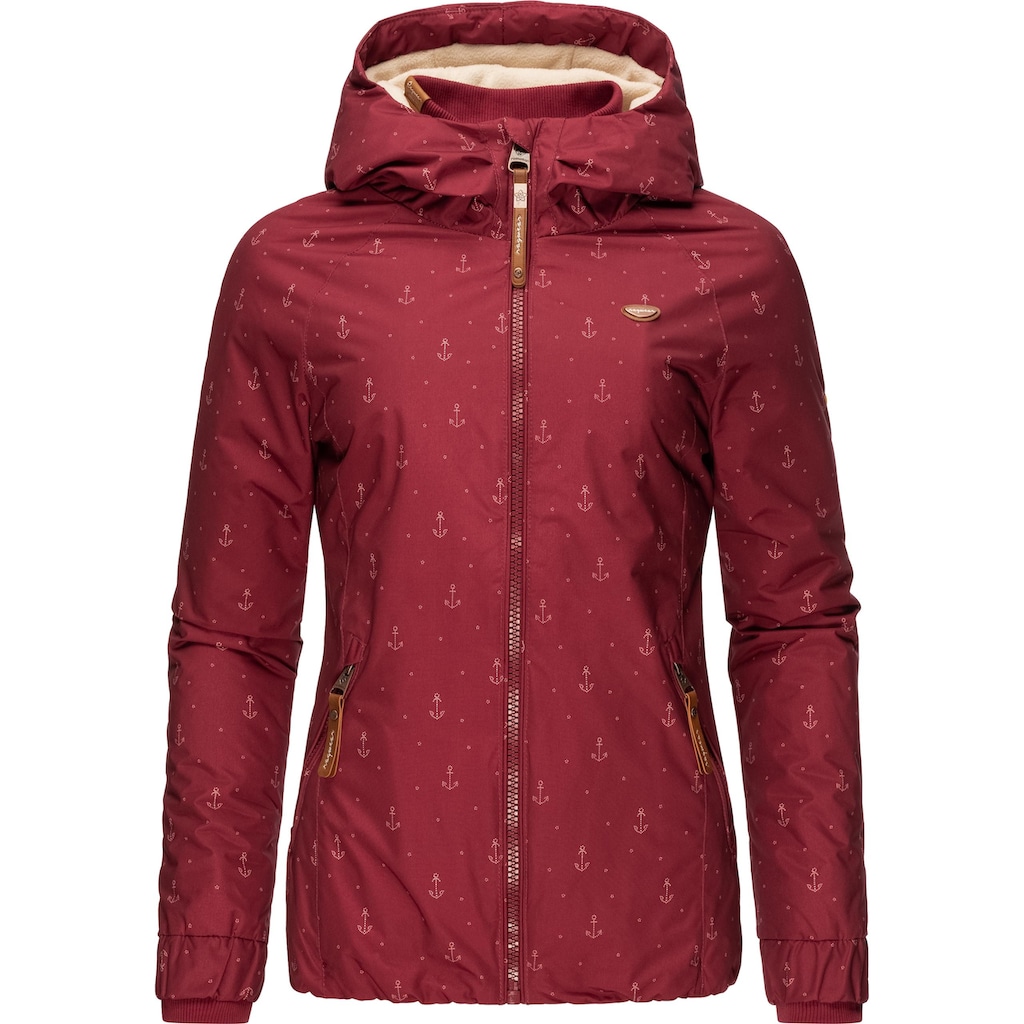 Ragwear Winterjacke »Dizzie Marina Winter Intl.«, mit Kapuze