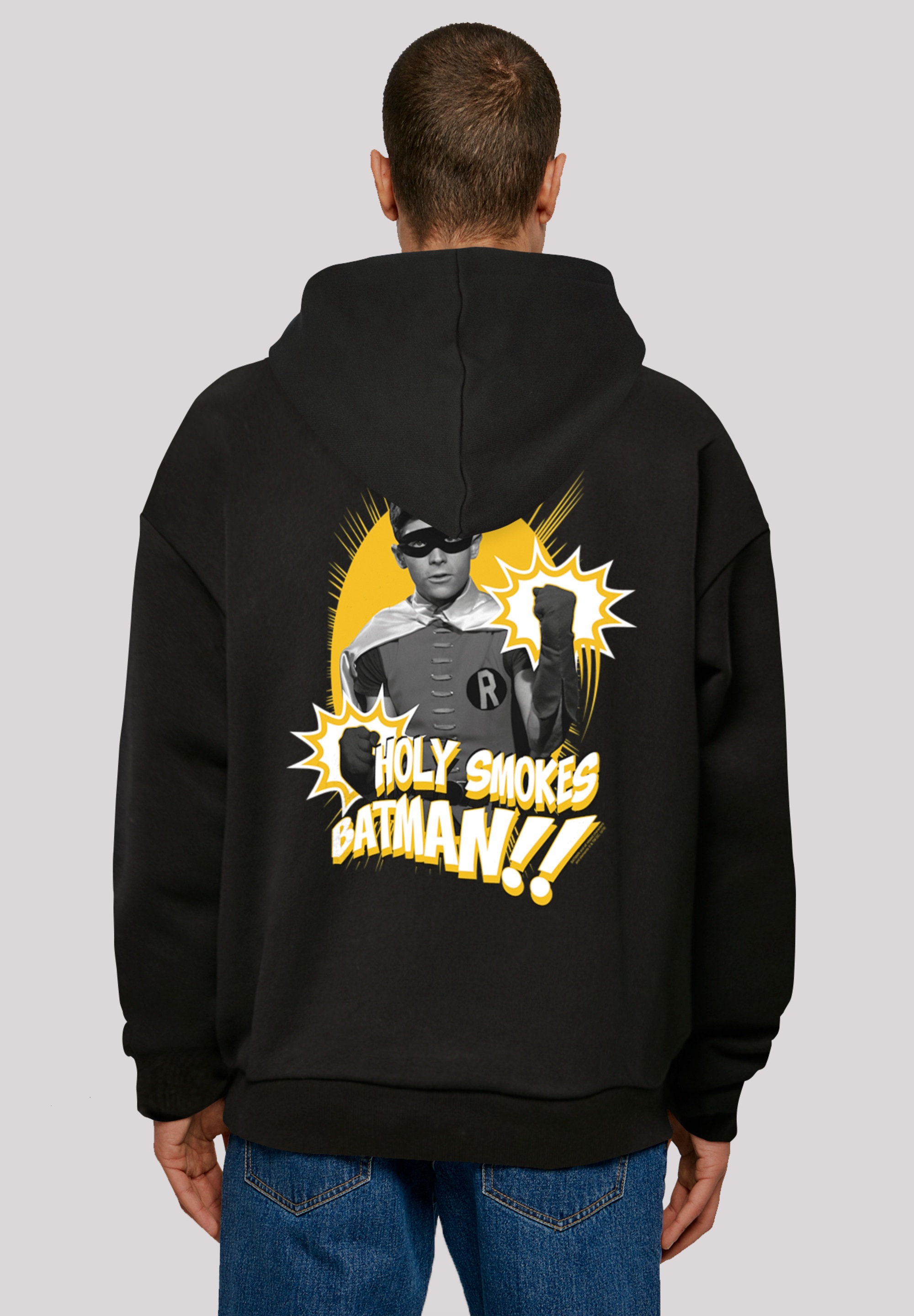 F4NT4STIC Kapuzenpullover "Batman TV Series Robin Holy Smokes", Print günstig online kaufen