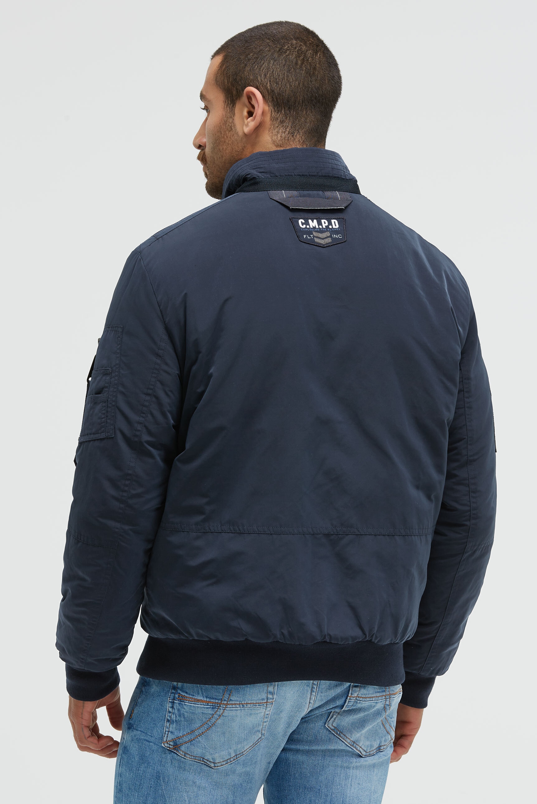 CAMP DAVID Outdoorjacke, ohne Kapuze, mit Ärmeltasche