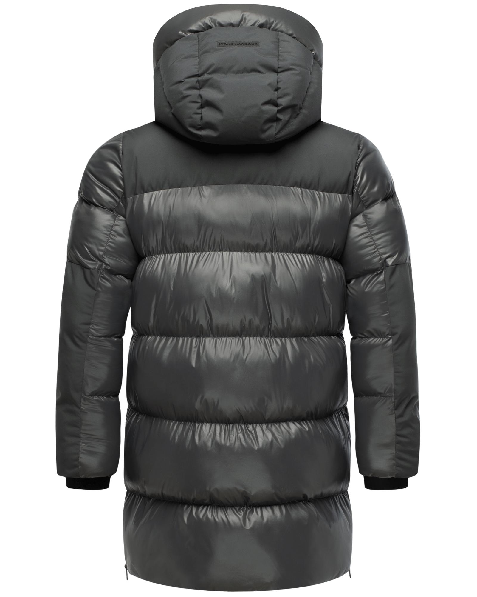Stone Harbour Steppjacke »Nelioon XX«, mit Kapuze, Gesteppte Winterjacke mit Kapuze