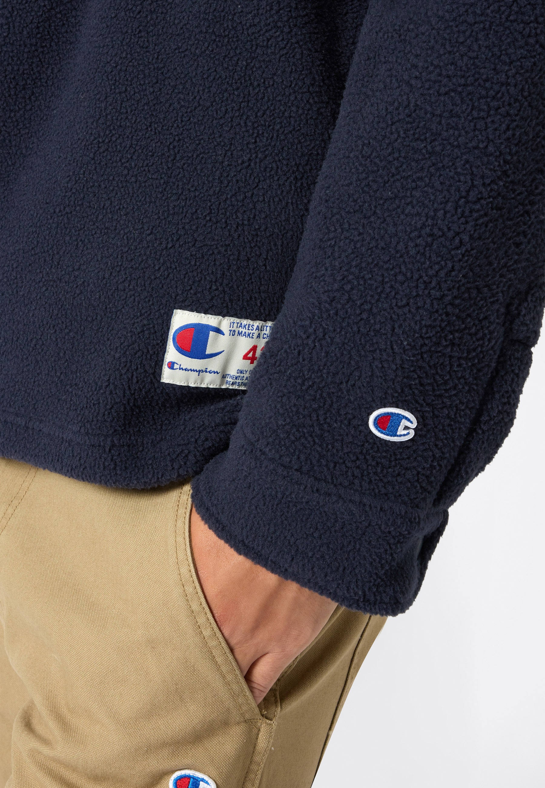 Champion Fleecejacke »Champion Academy« wasserabweisend, windabweisend, mit Reißverschluss, atmungsaktiv