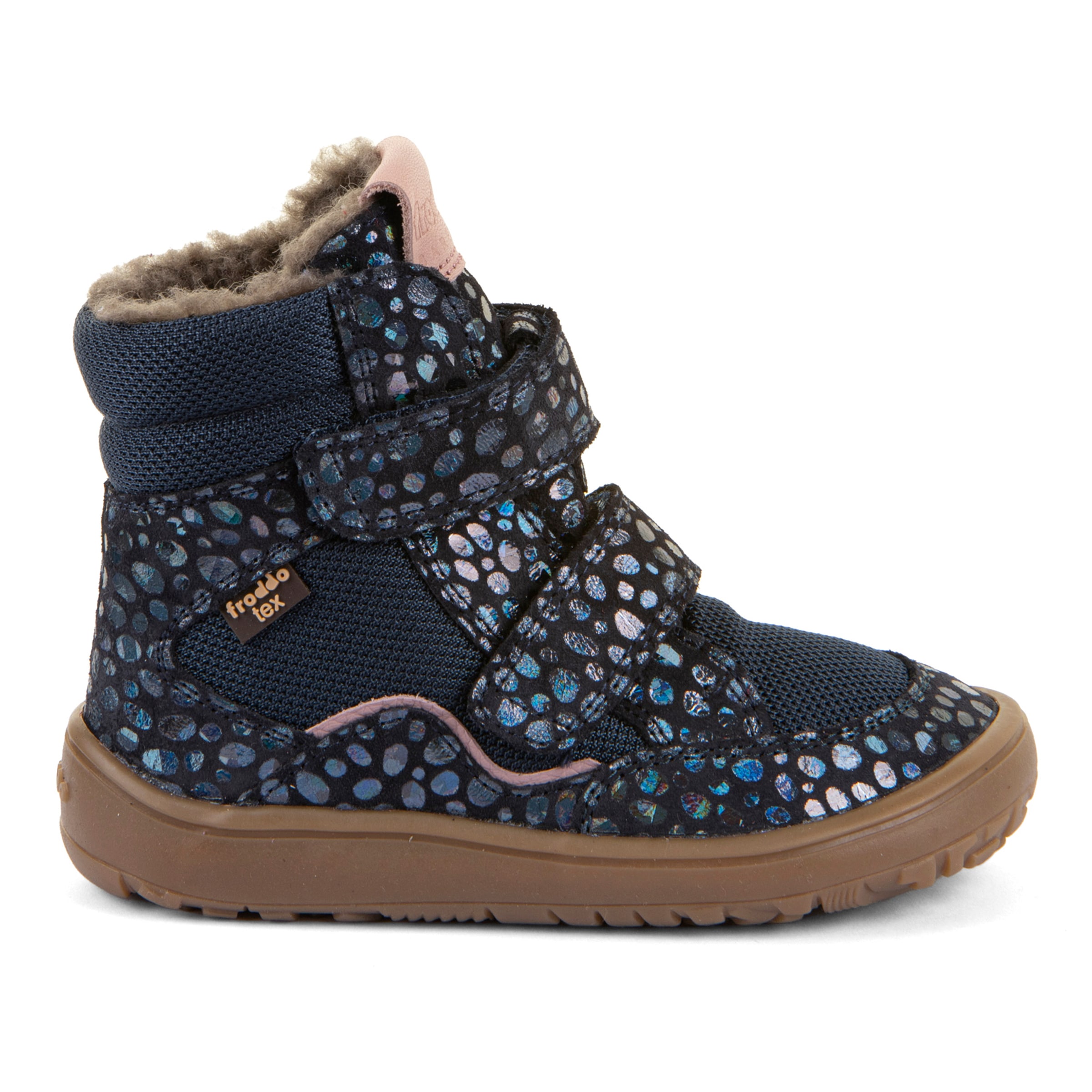 froddo® Barfußschuh »BAREFOOT TEX WINTER«  Klettschuh, Winterstiefel mit TEX-Membrane