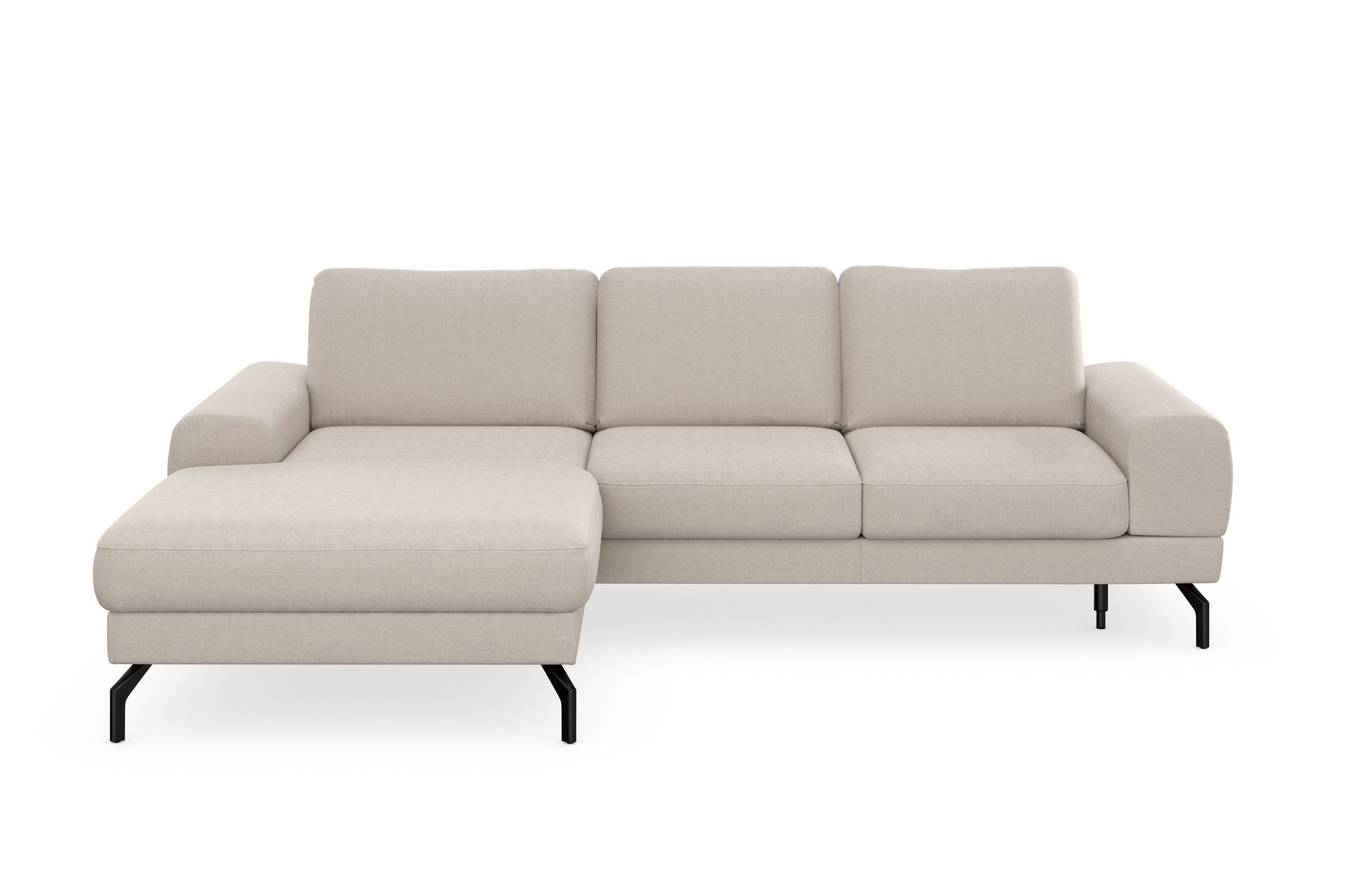 sit&more Ecksofa »Cinturo L-Form«, inklusive Sitztiefenverstellung und Federkern, Sitzhöhe 48 cm