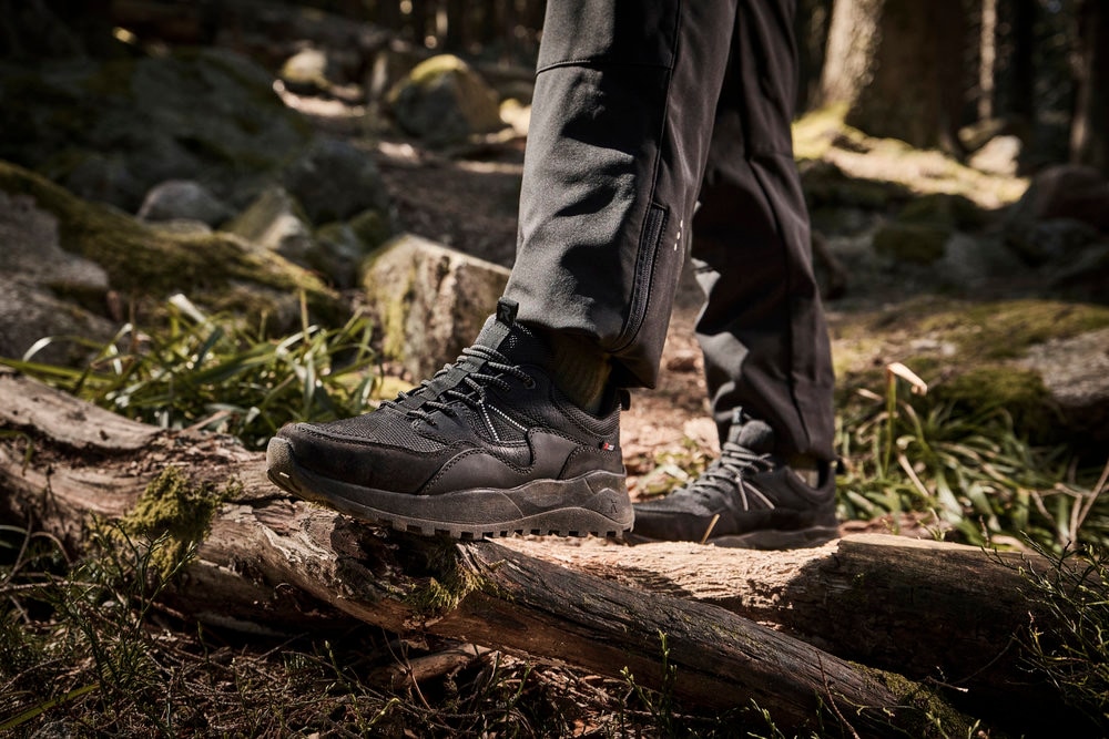 RIEKER Sport Sneaker, Outdoorschuh, Schnürschuh mit wasserabweisender TEX-Membran