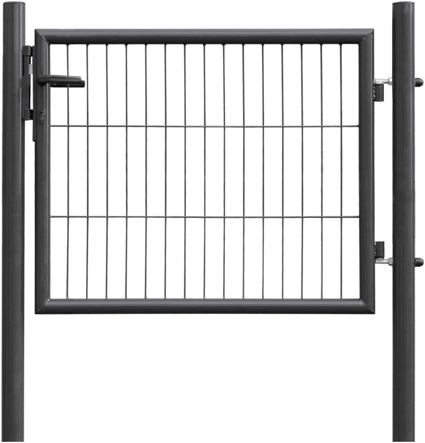 GARDEN N MORE Zauneinzeltür "Einzeltor Standard" 75 cm hoch, anthrazit günstig online kaufen