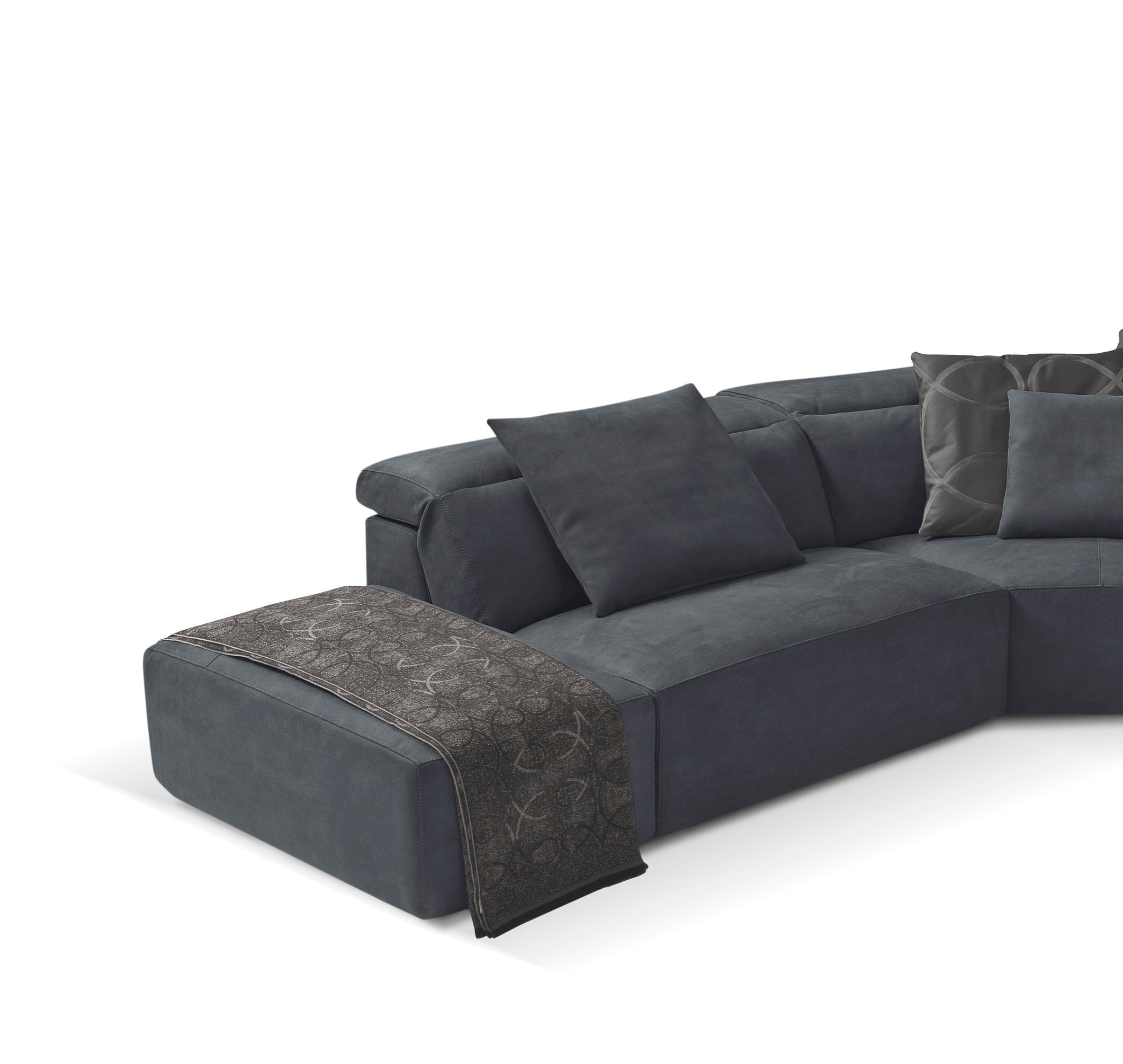 Thumbnail - Egoitaliano Ecksofa "Beverly, extravangantes Designsofa mit erstklassigem Sitzkomfort" wahlweise mit elektrischer Relaxf...