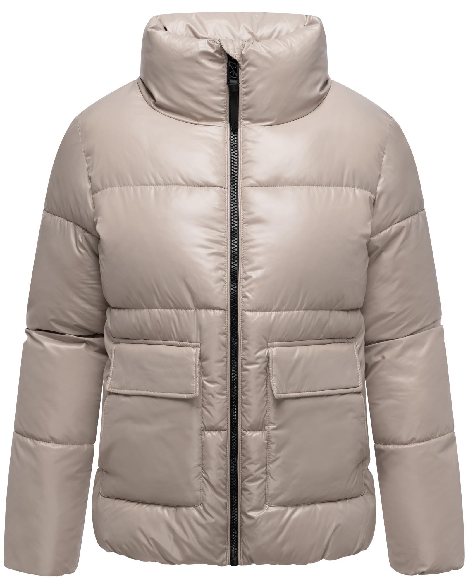 Navahoo Kurzjacke »Eispracht 14«, ohne Kapuze, Kurze gesteppte Damen Winterjacke