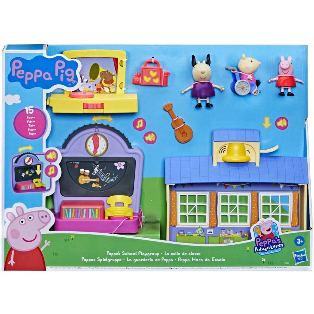 Hasbro Spielwelt »Peppa Pig Peppas Spielgruppe«, mit Sound