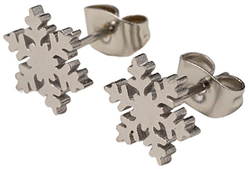 Firetti Ohrstecker-Set »Schmuck Geschenk Edelstahl Ohrschmuck Ohrringe Hirsch Eiskristall«, (Set, 4 tlg.), Made in Germany