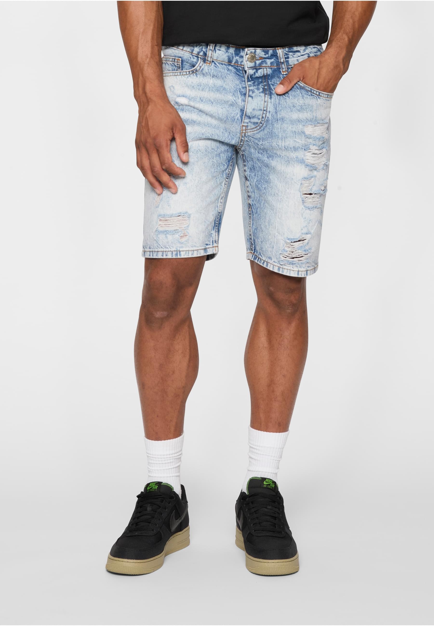 2Y Premium Shorts »2Y Premium Herren 2Y Destroyed Denim Shorts«