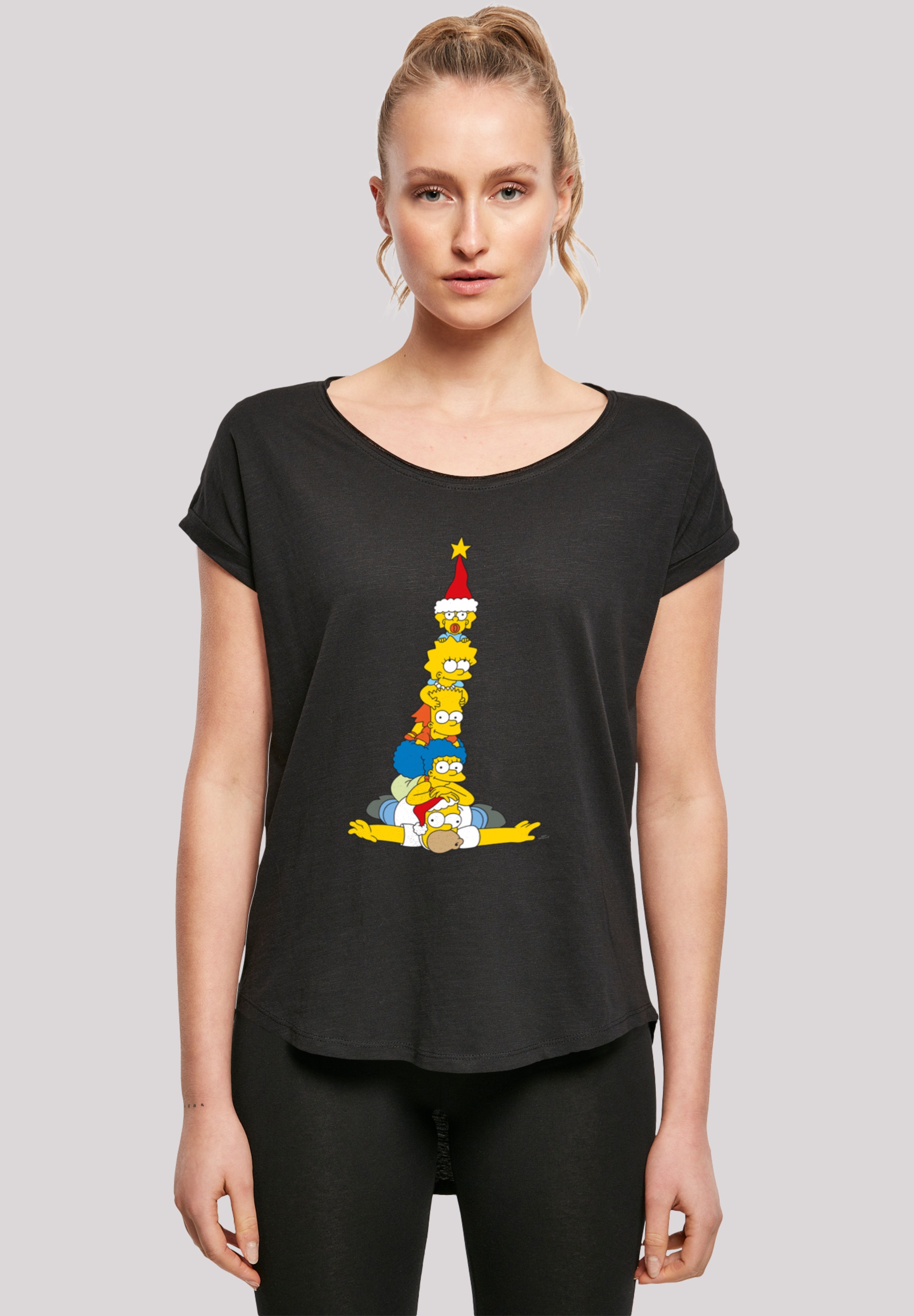 F4NT4STIC T-Shirt »The Simpsons Family BAUR | Christmas Weihnachtsbaum«, für Print bestellen