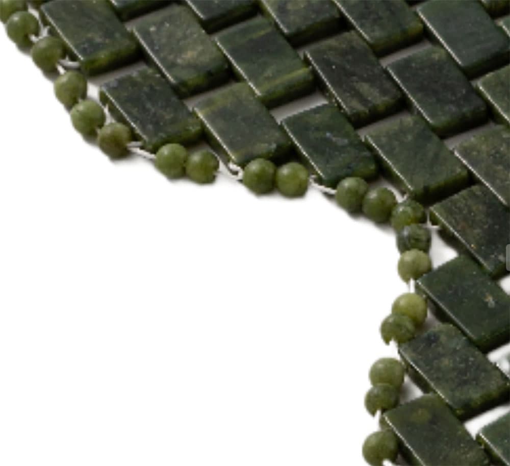 Firetti Augenbinde »Steinbrille Augenmaske Edelstein Beauty Entspannung, SUM/9433«, (1 tlg.), mit echter grüner Jade auch Xiuyan Jade genannt