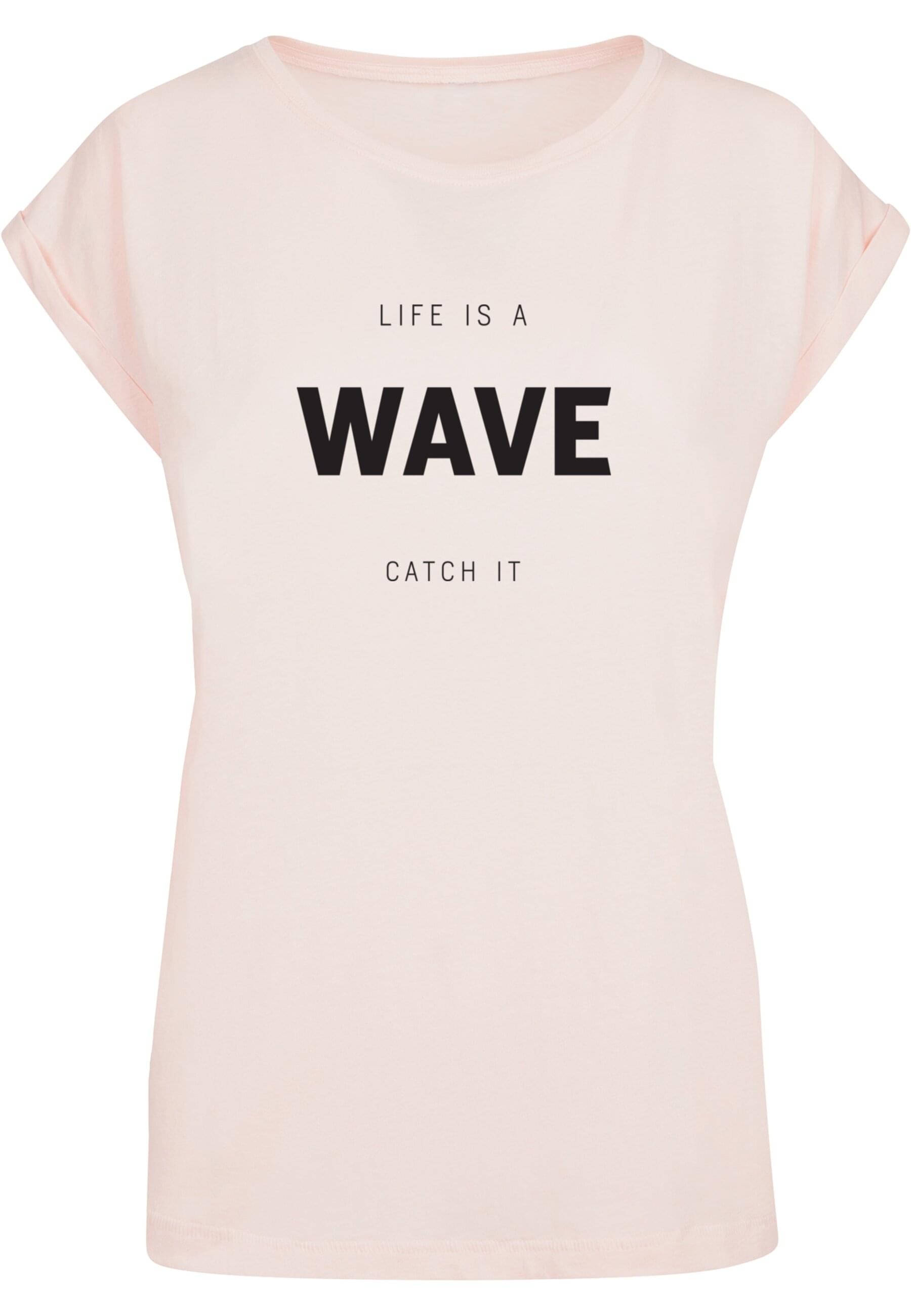 Merchcode T-Shirt "Merchcode Damen Ladies Summer - Life is a wave T-Shirt", günstig online kaufen