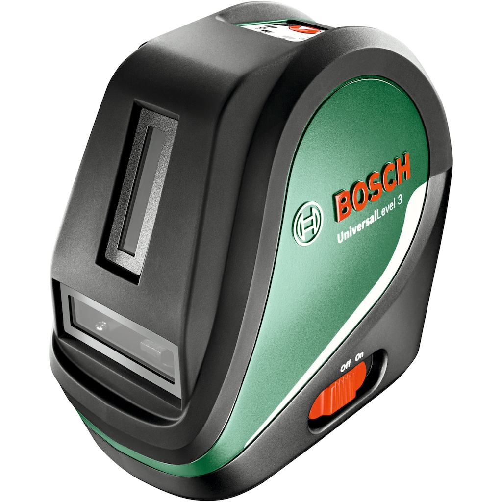 Bosch Home & Garden Kreuzlinienlaser »UniversalLevel 3«, Max. Reichweite: 10m