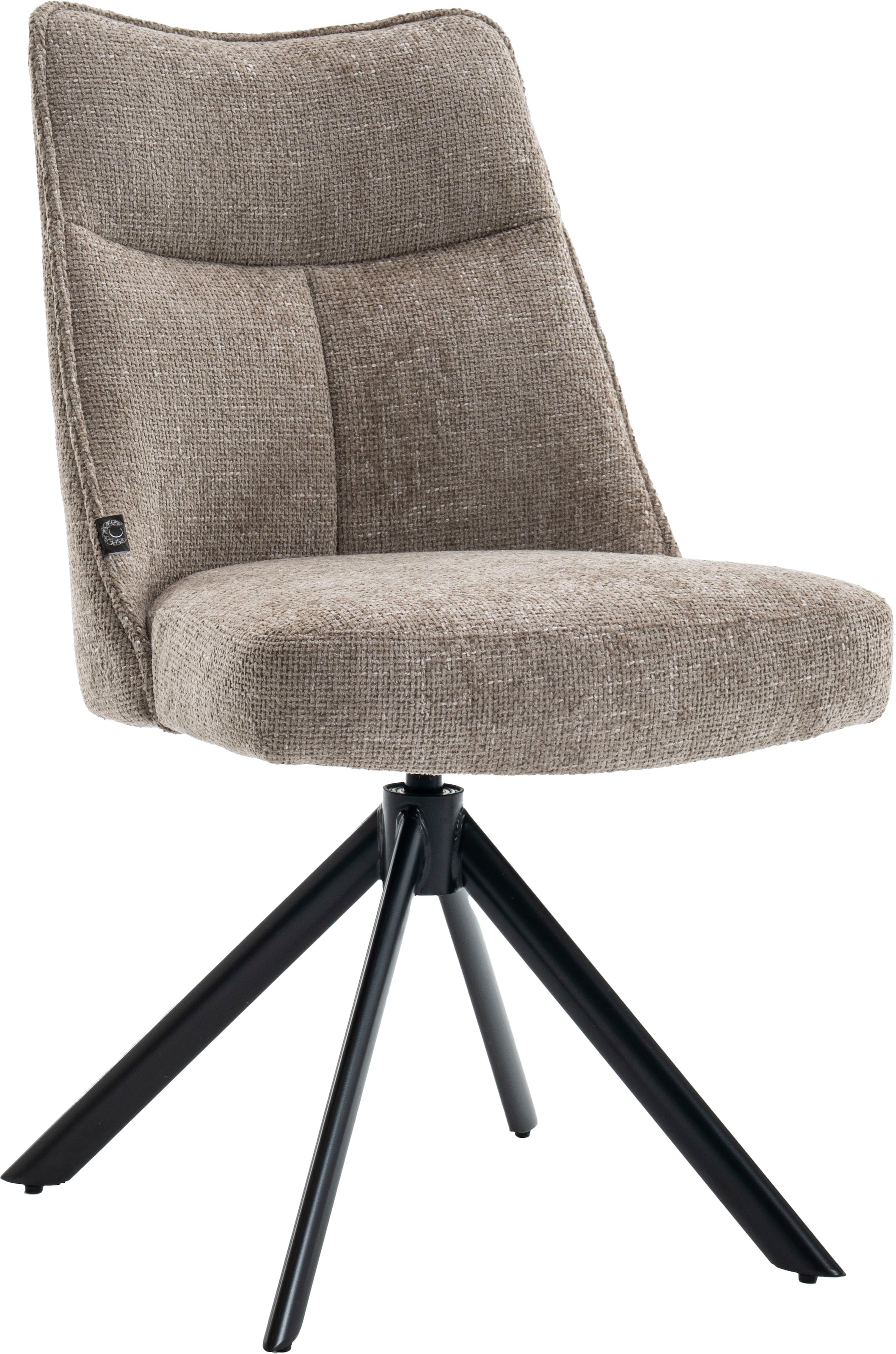 Home affaire Drehstuhl "Corda", (Set), 2 St., Boucle, tolle Optik günstig online kaufen