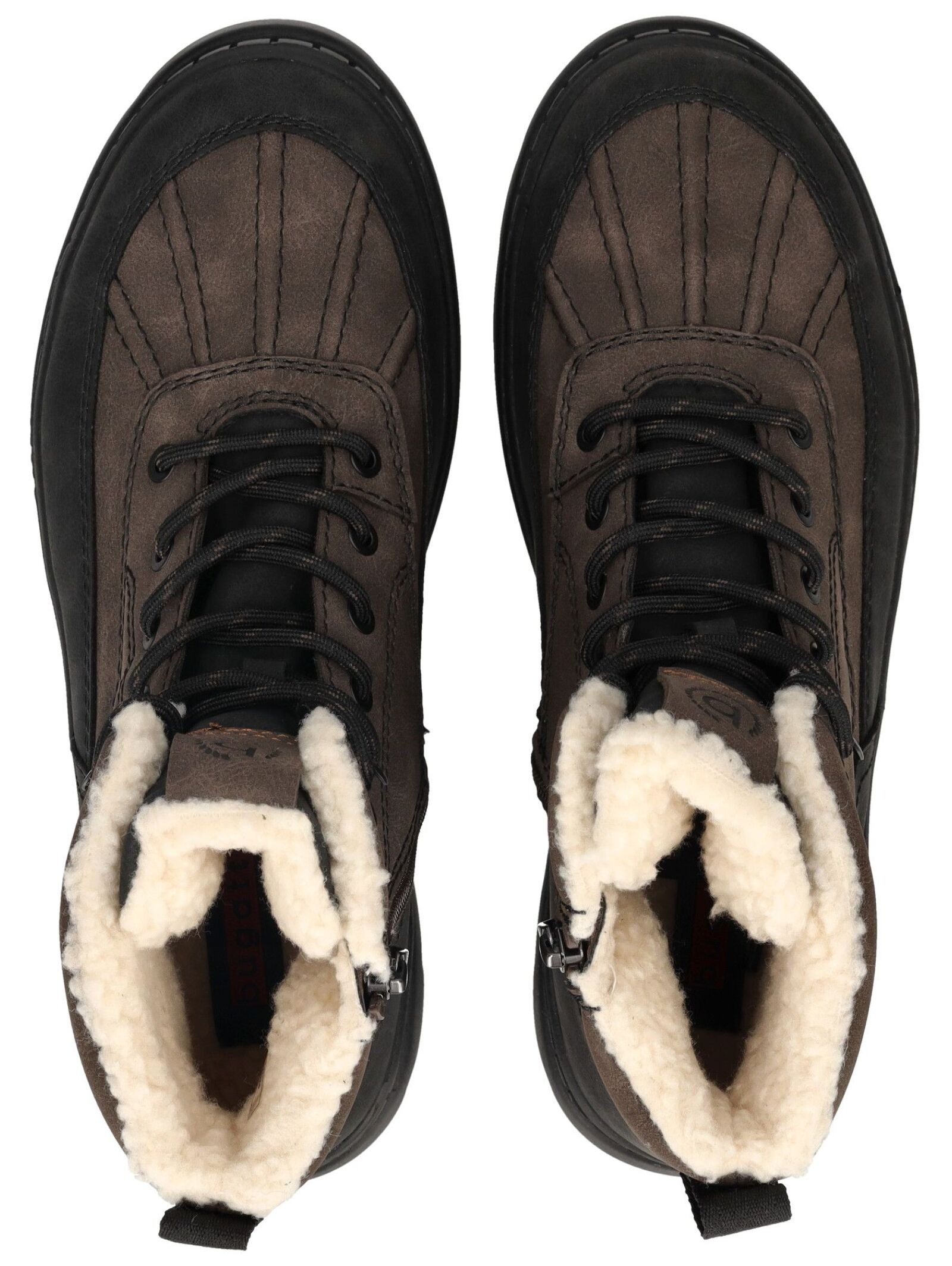 bugatti Schnürstiefelette »bugatti Stiefelette Lederimitat«