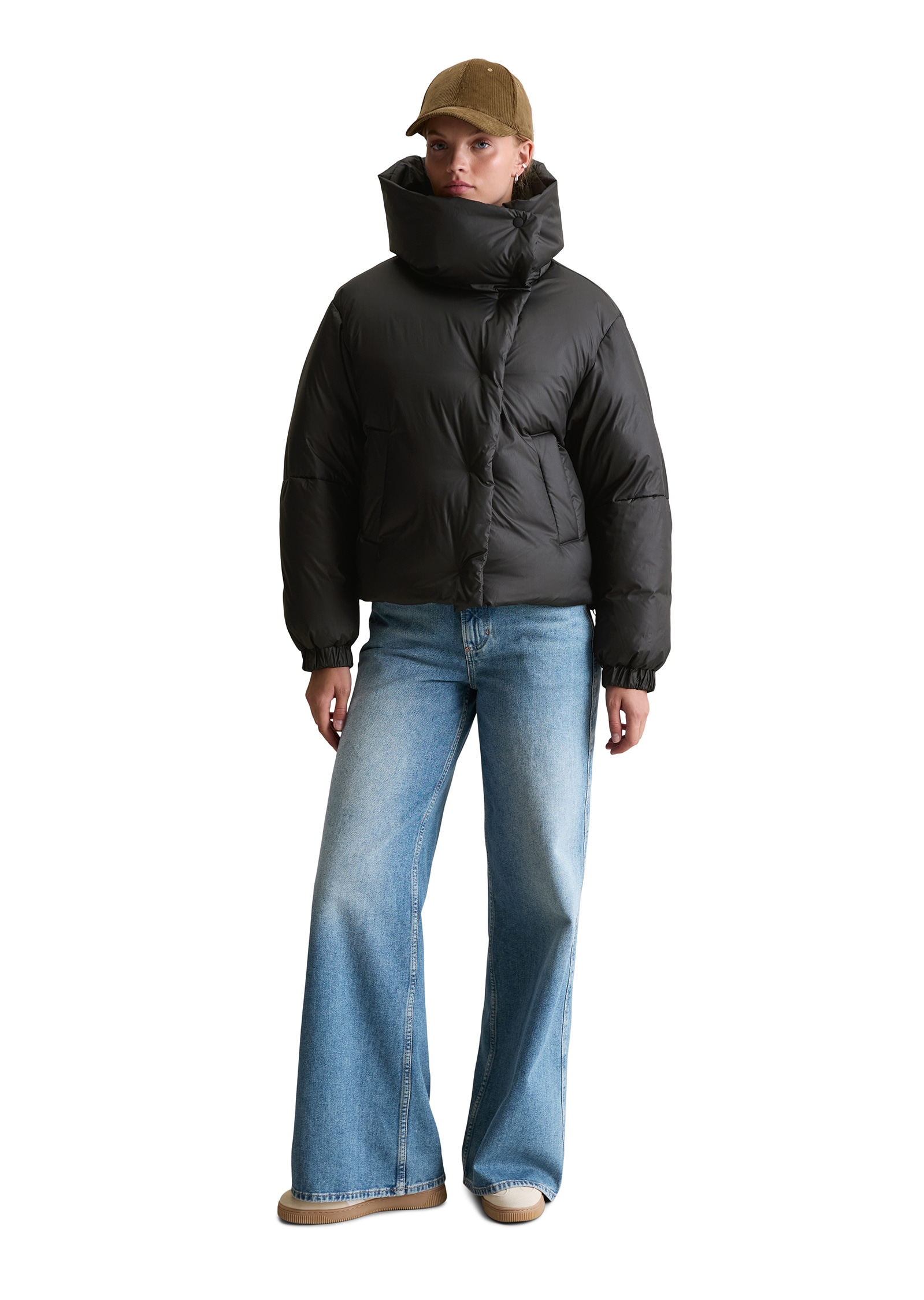 Marc O'Polo DENIM Outdoorjacke »aus recyceltem Polyester-Ripstop«, ohne Kapuze