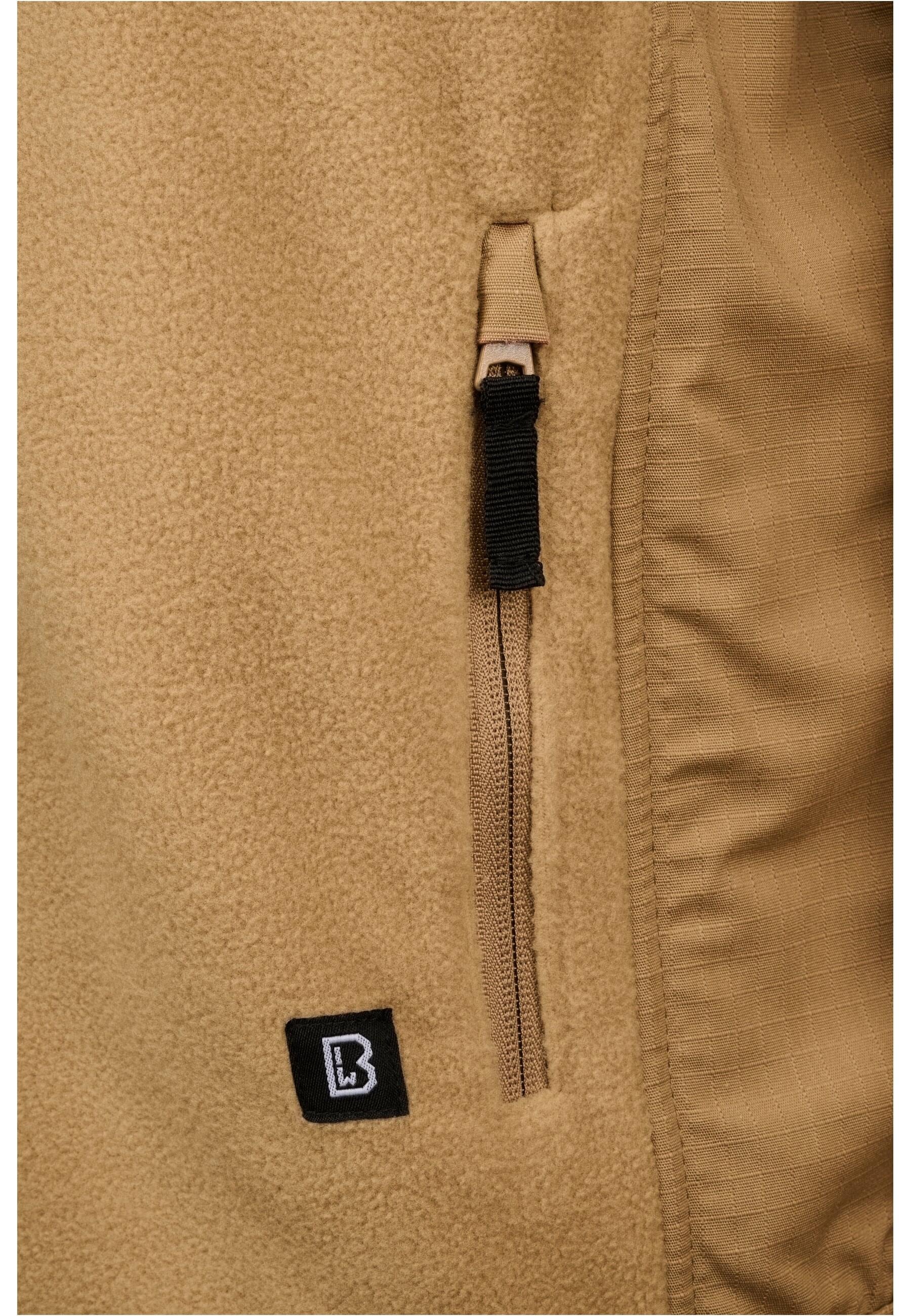 Brandit Allwetterjacke »Brandit Herren Fleecejacket Ripstop«, (1 St.), ohne Kapuze
