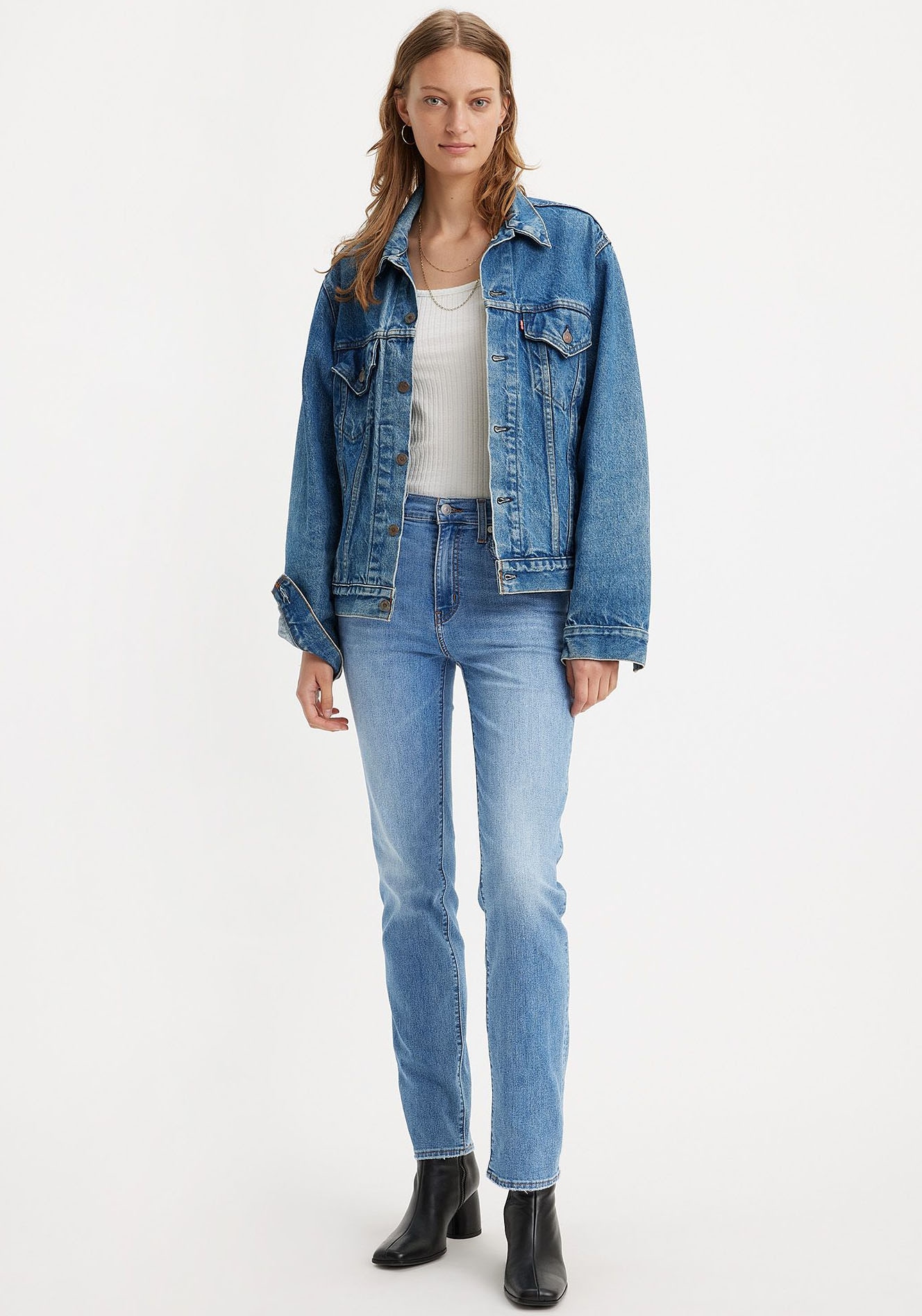 Levi's® Straight-Jeans »724 High Rise Straight«