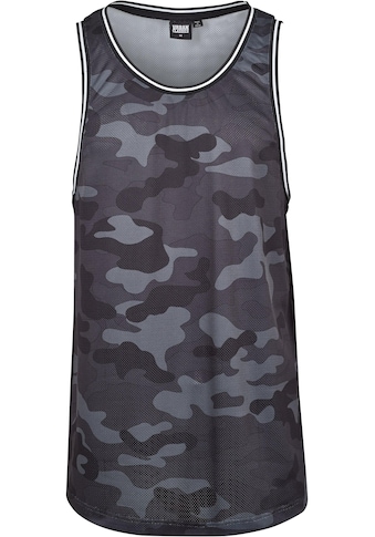 Tanktop »Urban Classics Herren Camo Mesh Tanktop«, (1 tlg.)