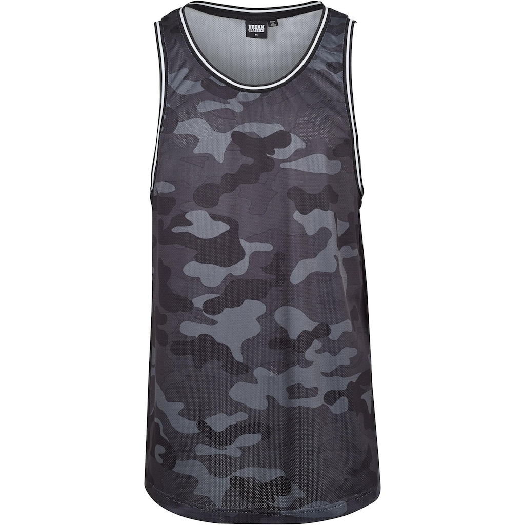 URBAN CLASSICS Tanktop »Urban Classics Herren Camo Mesh Tanktop«, (1 tlg.)