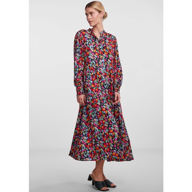 Y.A.S Blusenkleid »YASALIRA LS LONG DRESS« online kaufen | BAUR