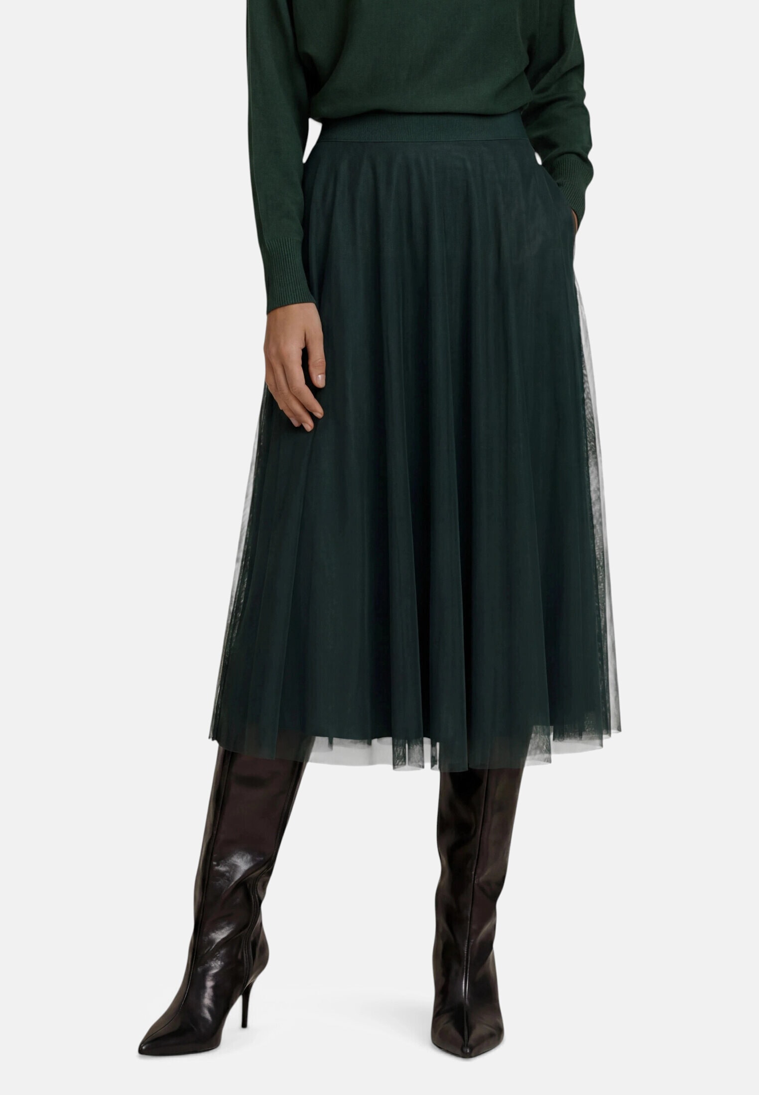 Zero Midirock »Damen« Material