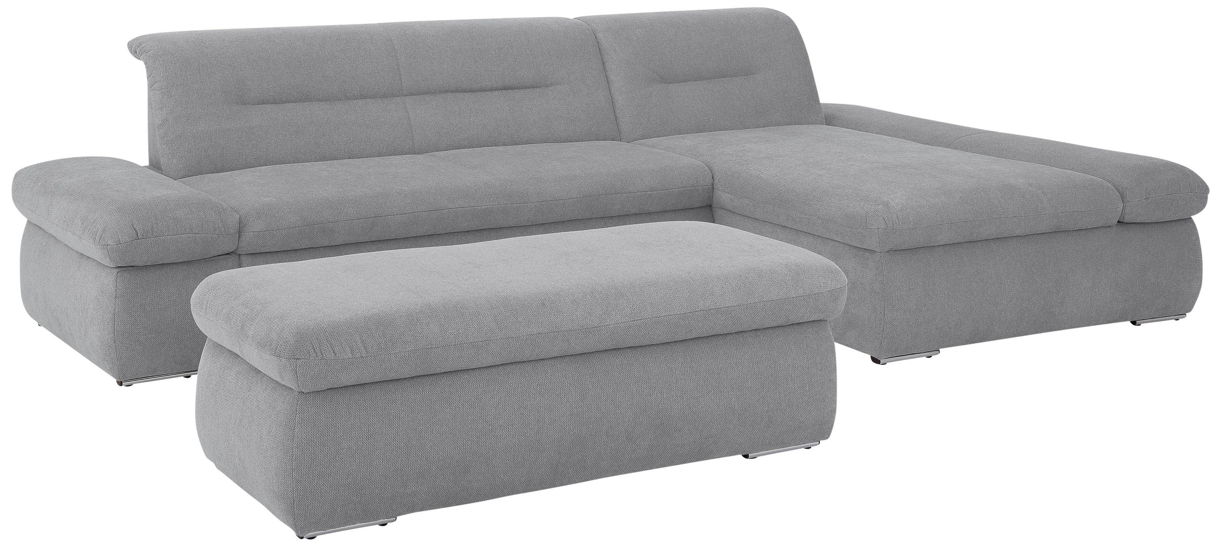 INOSIGN Ecksofa »Avesa L-Form«, Wahlweise mit Armteilvertsellung und Bettfunktion, B/T/H: 300/172/80cm