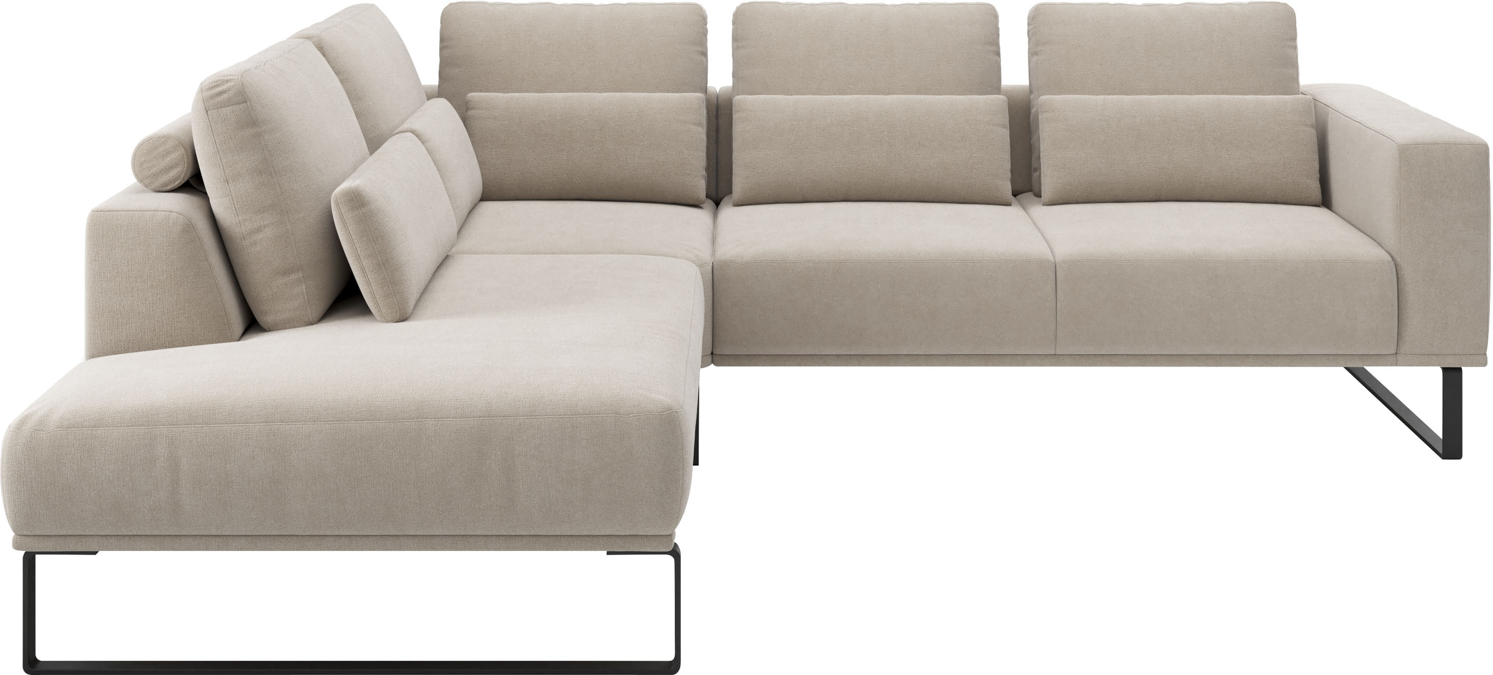 Musterring Ecksofa "JUSTB PM100, stilvoller Lounge-Komfort von Musterring" Kollektion Bettina Zimmermann, optionaler Sitzvorzug & Fuß-Auswahl