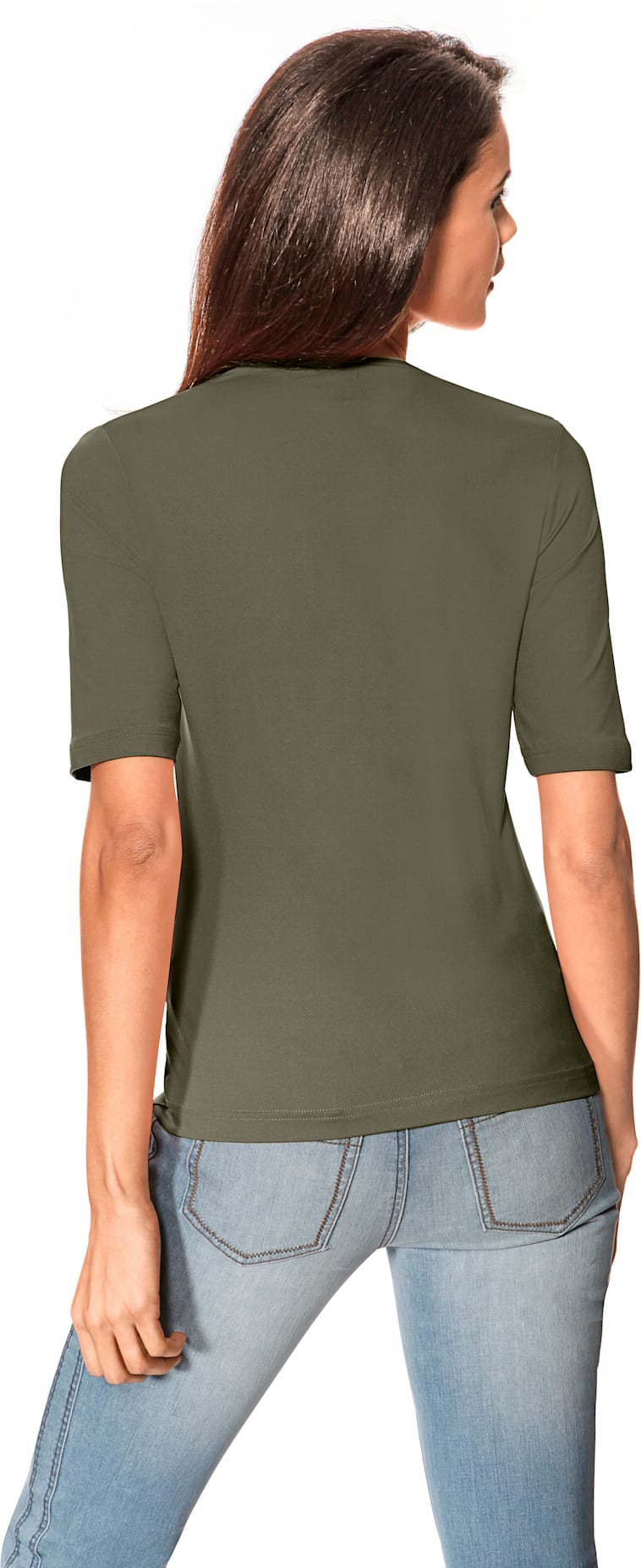 heine V-Shirt »V-Shirt«, (1 tlg.)