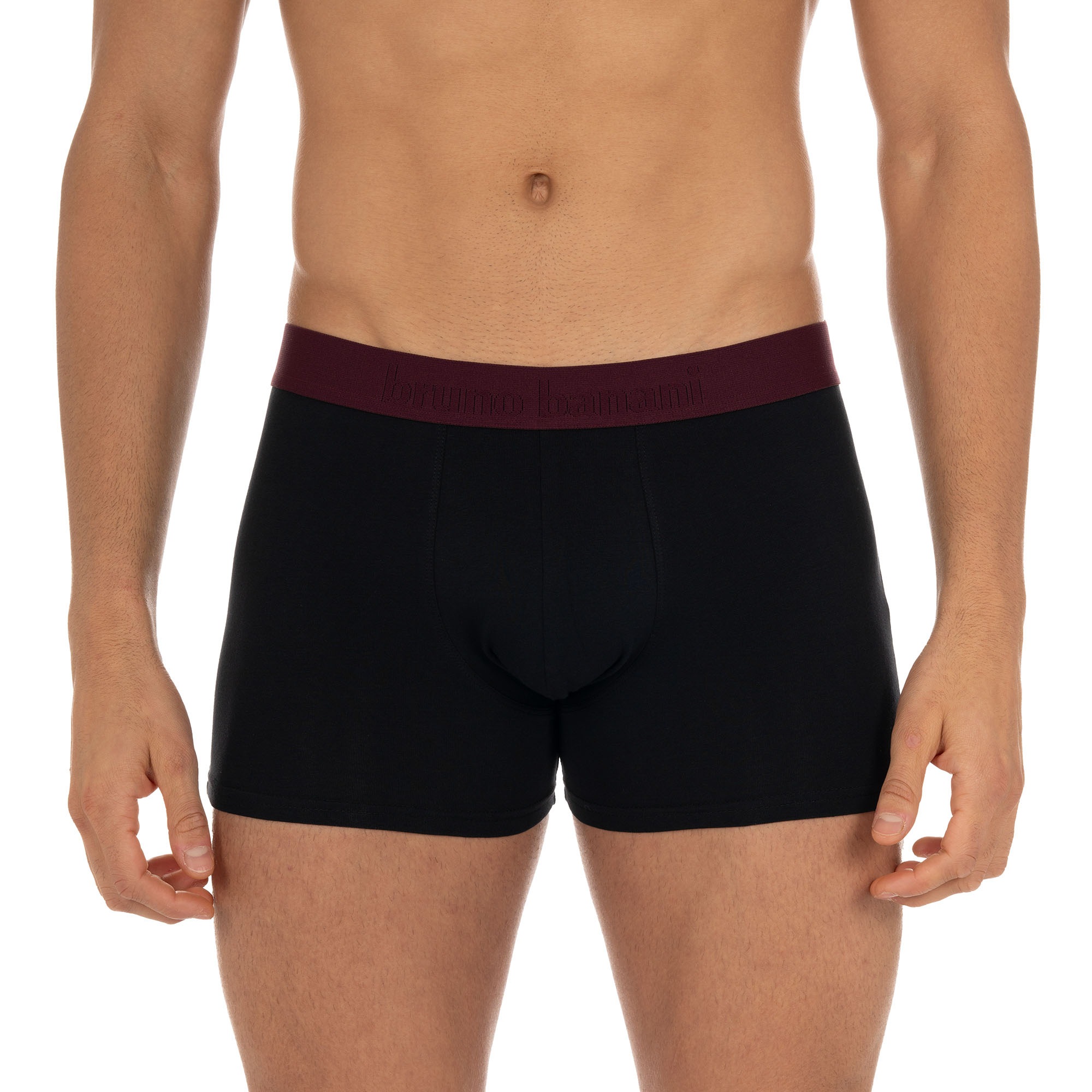 Thumbnail - Bruno Banani Boxer "Flowing" 2er Pack, mit kontrastreichem Logobund