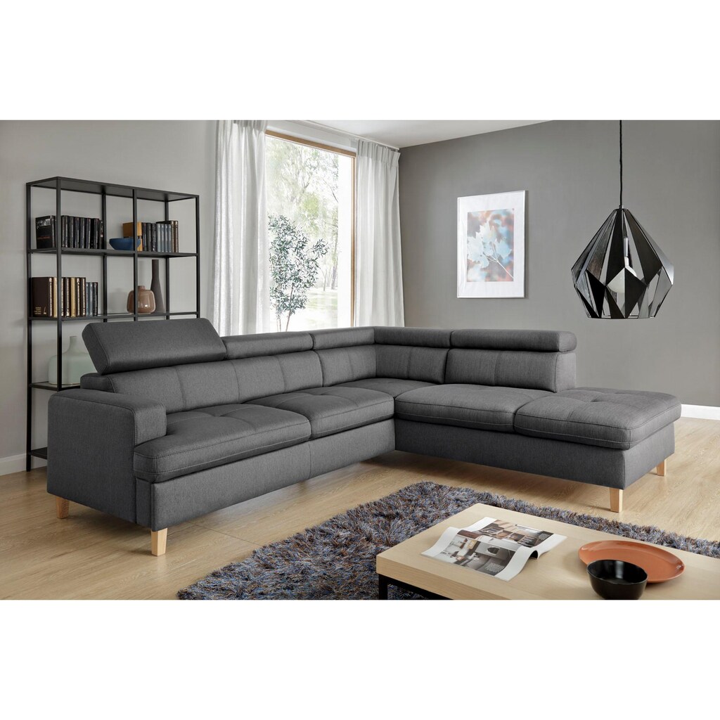exxpo - sofa fashion Ecksofa »Sisto, L-Form«
