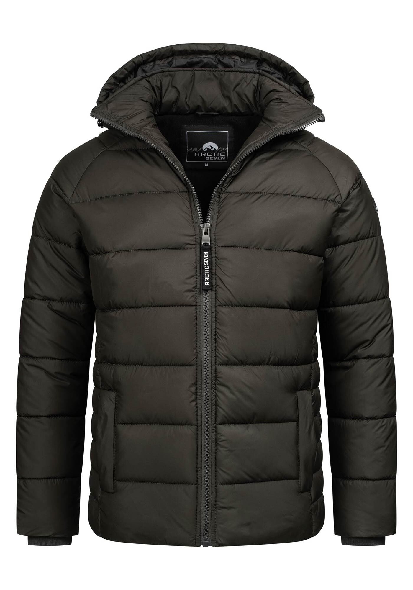 Arctic Seven Winterjacke »ASRodrii«, mit warmem Teddyfell und abnehmbarer Kapuze