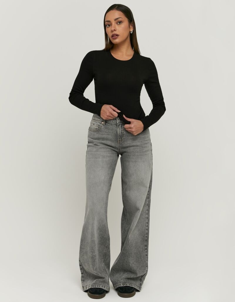 Tally Weijl Loose-fit-Jeans »SPADEWACKIE5« Baumwollmischung, Mid Waist