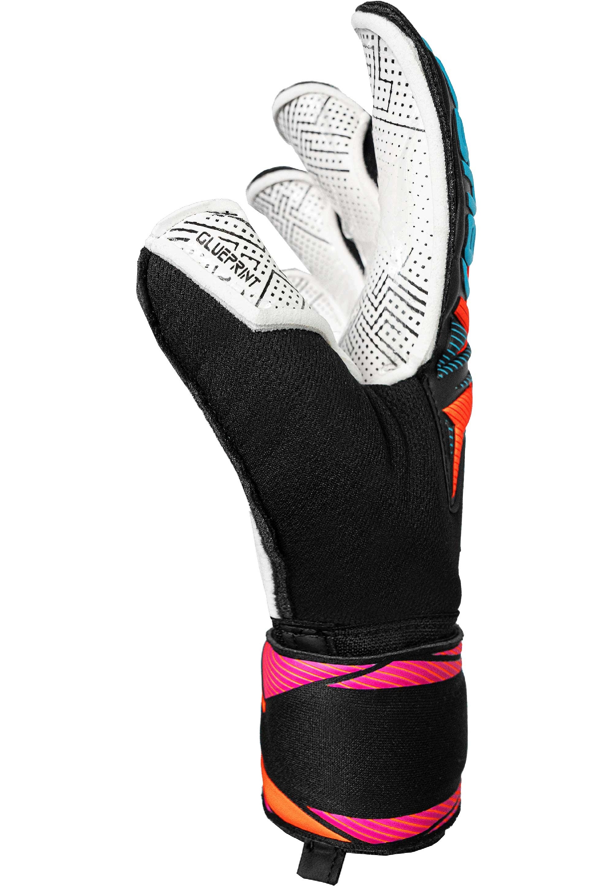 Reusch Torwarthandschuhe »Attrakt Advance Evolution Glueprint« mit atmungsaktiven Mesh-Einsätzen