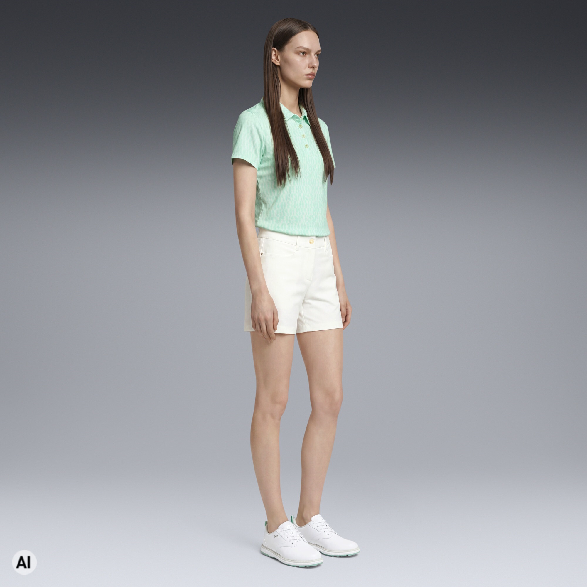 PUMA Poloshirt »CLOUDSPUN Wavey Polo Damen«