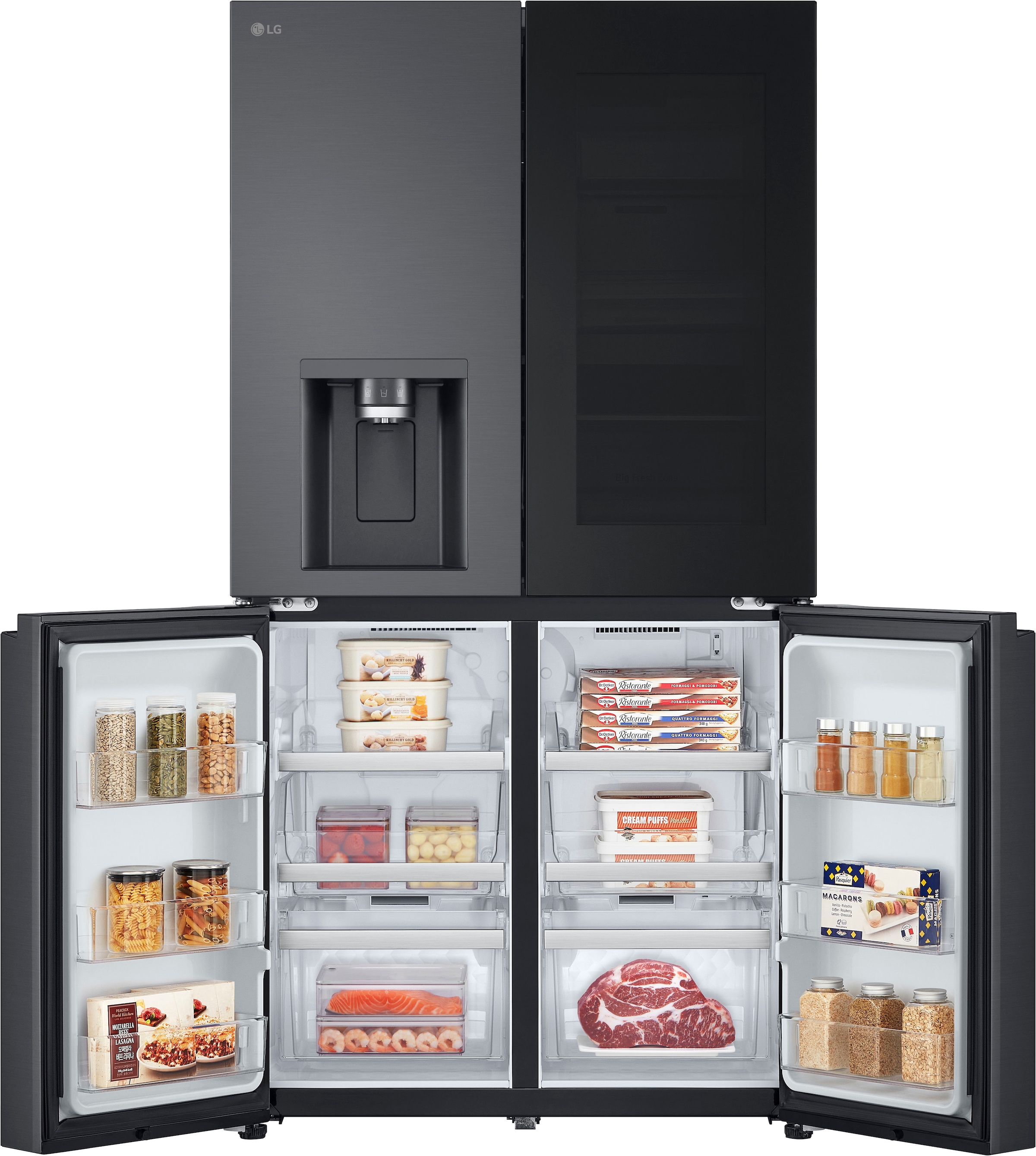 LG Multi Door »GMG960EVJE«, InstaView® Multi-Door