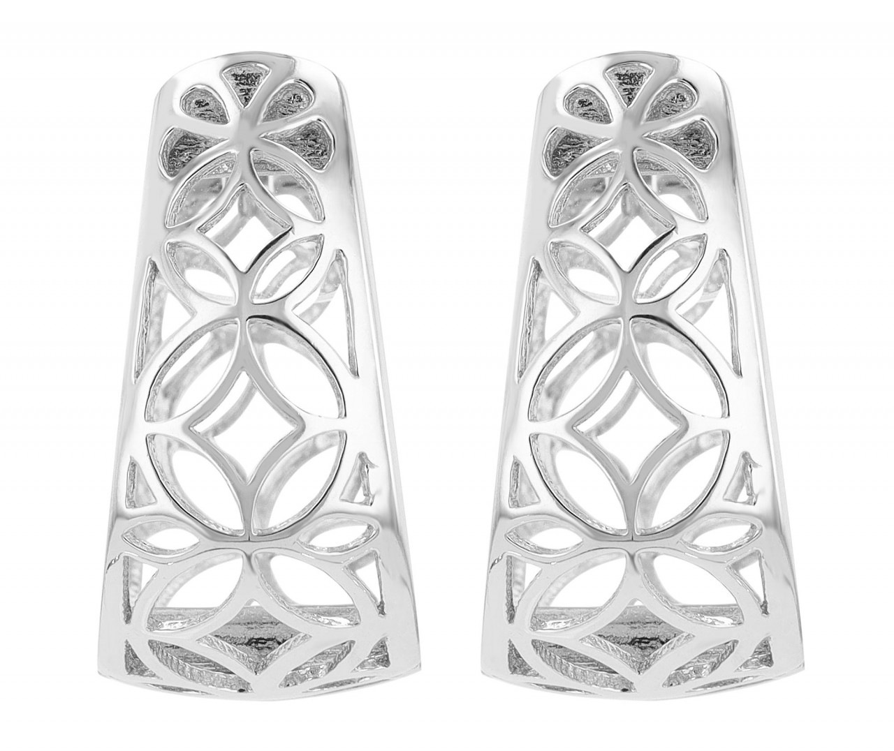 Adelia's Hoop Earrings Silver 925 Sterling Silver 3