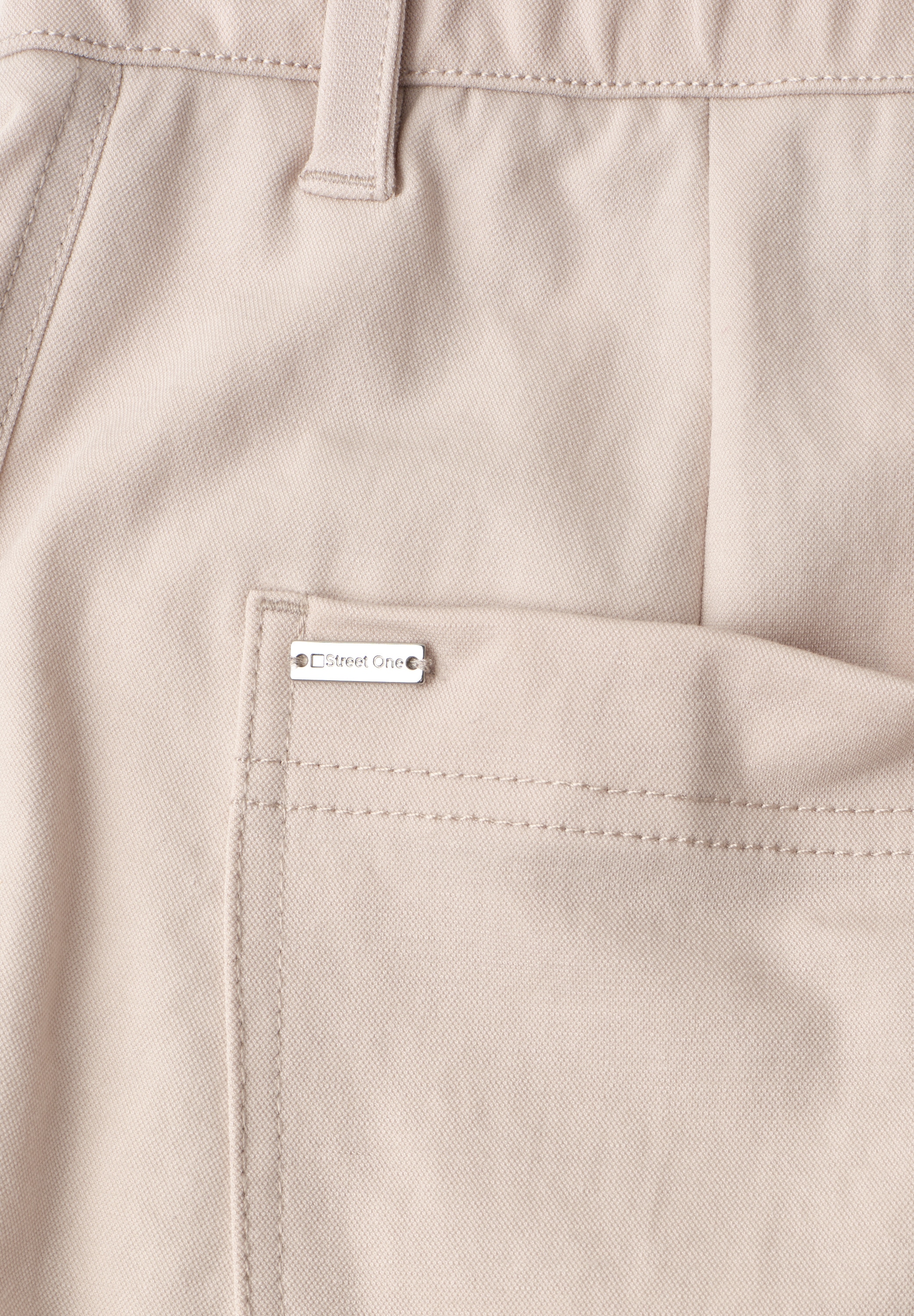 STREET ONE Stoffhose  High Waist