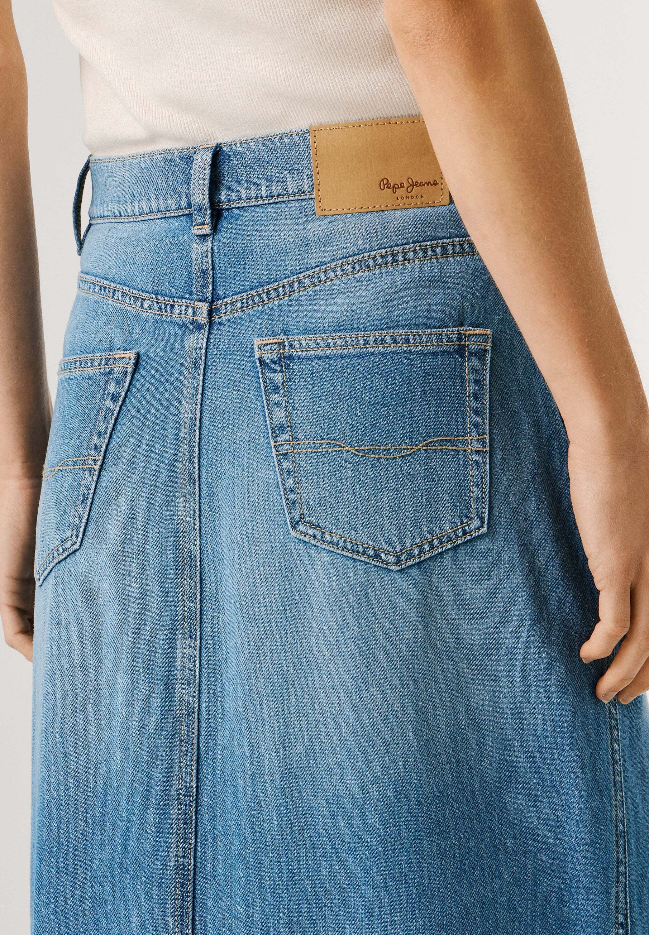 Pepe Jeans A-Linien-Rock »skirt MAXI SKIRT HW MIRA«