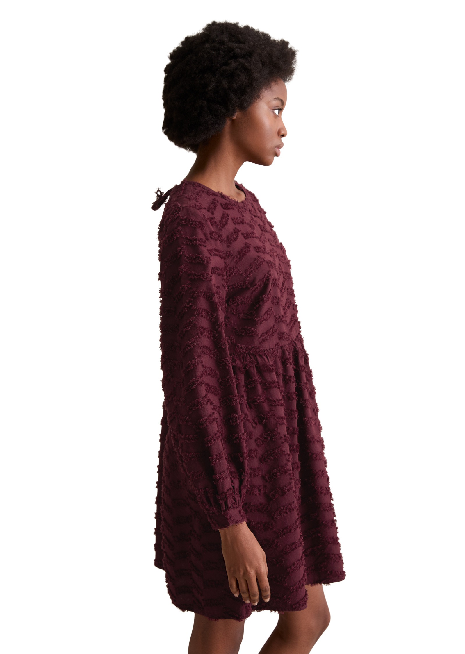 Marc OPolo DENIM Minikleid "aus Baumwoll-Fil Coupé" günstig online kaufen