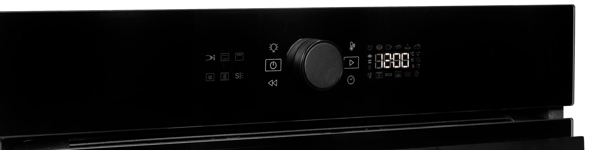 BAUKNECHT Einbaubackofen  »BBI4S8HM1SK«, mit 1-fach-Teleskopauszug, Hydrolyse, AirFry-Funktion, Pizzafunktion, 1-fach-Teleskopauszug, Gentle Steam