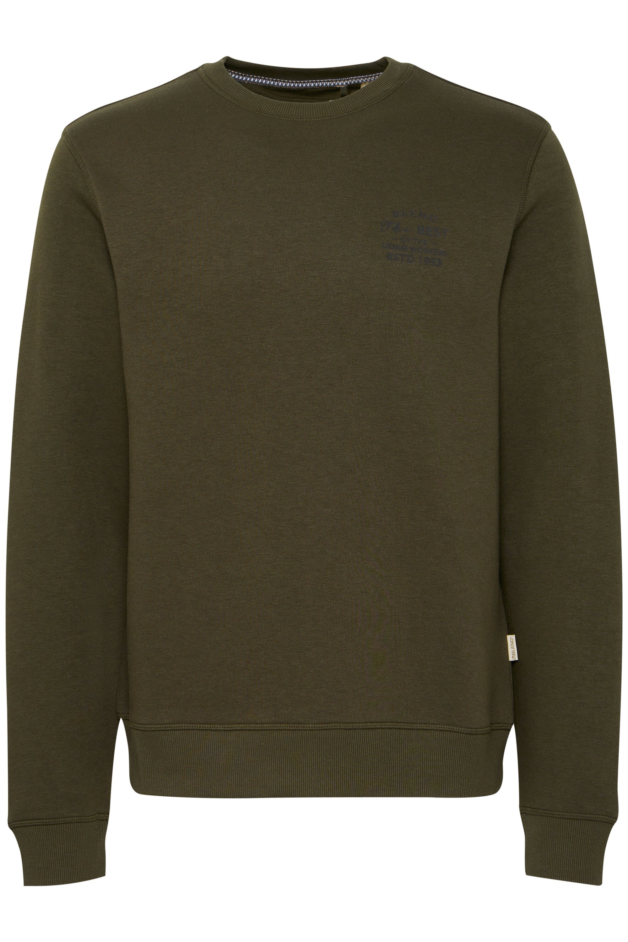 Blend Rundhalspullover "BHSweatshirt", Lässiger Sweatpullover mit Print günstig online kaufen