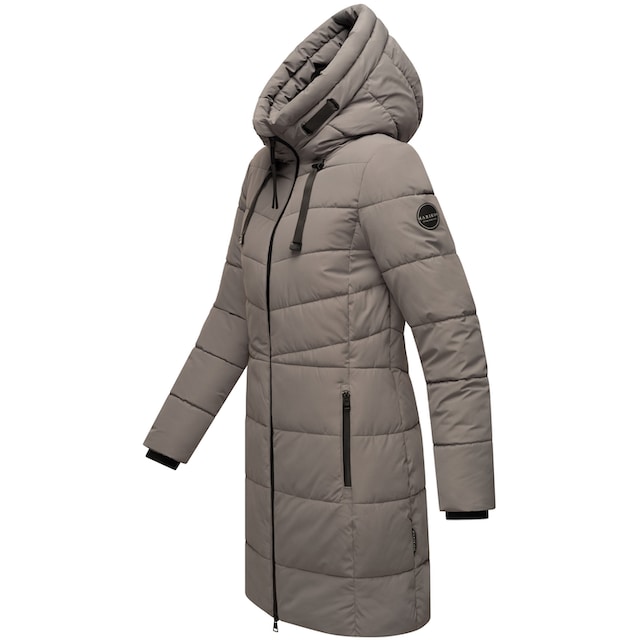 Marikoo Winterjacke »Natsukoo XVI«, Stepp Mantel mit großer Kapuze für  bestellen | BAUR